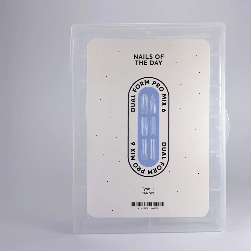 NAILSOFTHEDAY Dual Form Pro Mix 6 (Type 11), 114vnt