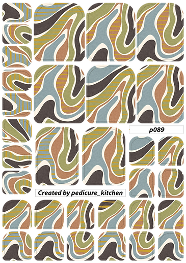PEDICURE WRAPS P089