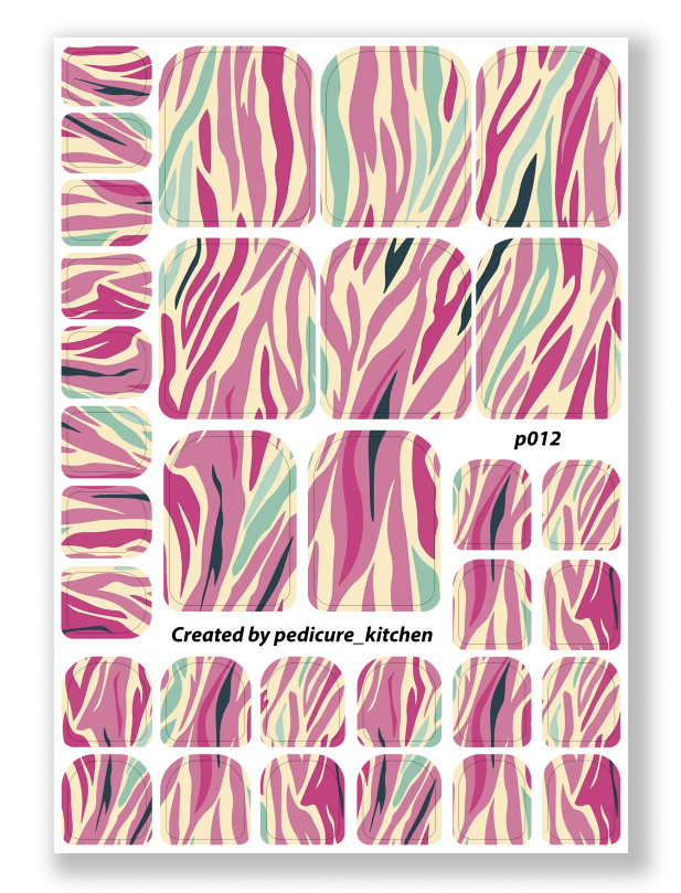 PEDICURE WRAPS P012