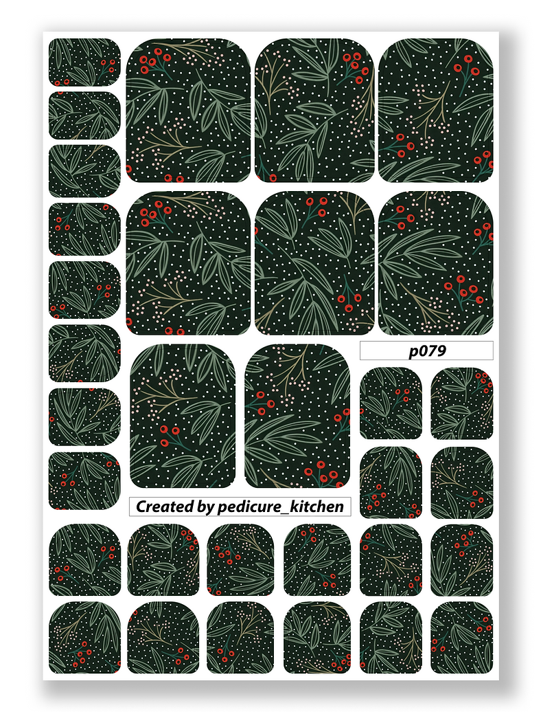 PEDICURE WRAPS P079