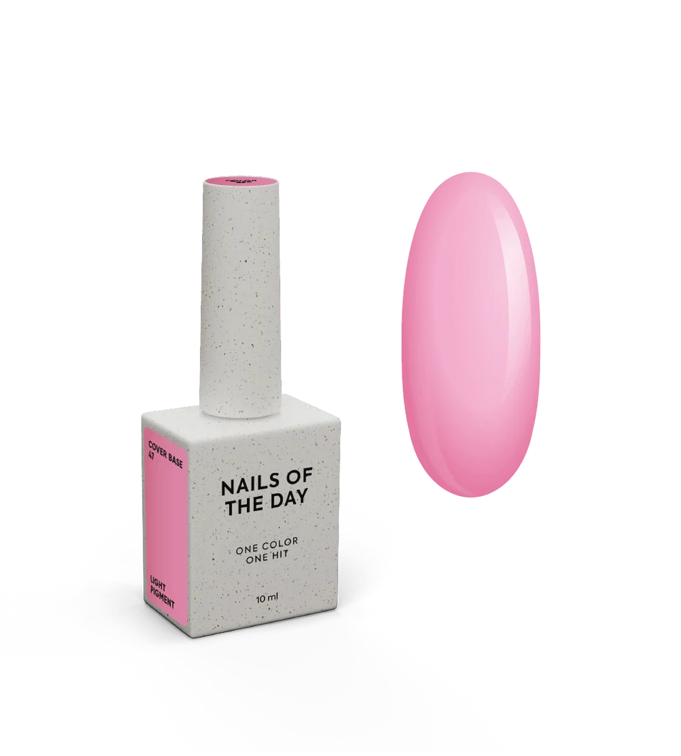 NAILSOFTHEDAY Cover Base 47 Light Pigment