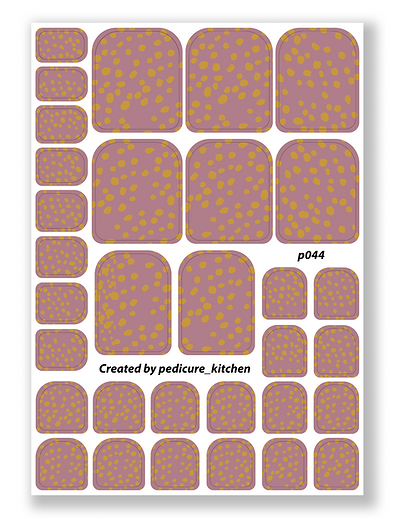 PEDICURE WRAPS 044