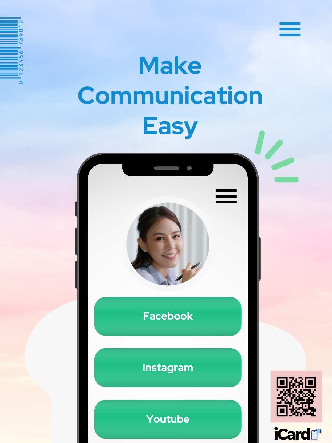 電子卡片APP｜iCard 4.0 - 客製化手機程式設計，手機上建立專屬公司ICON。