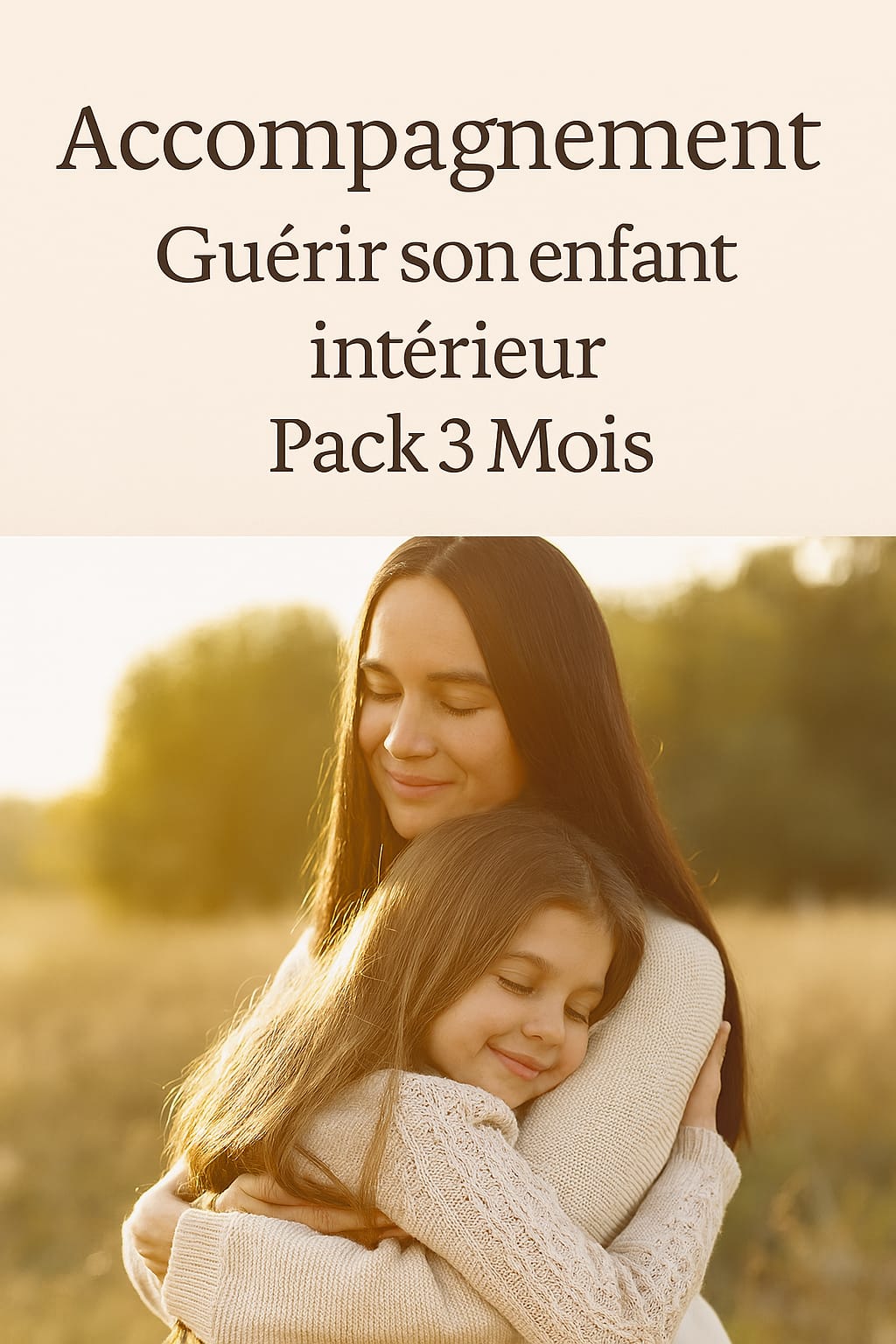 Accompagnements “Guérir son enfant intérieur” : Rejet, Abandon, Trahison, Humiliation, Injustice Pack 3 mois