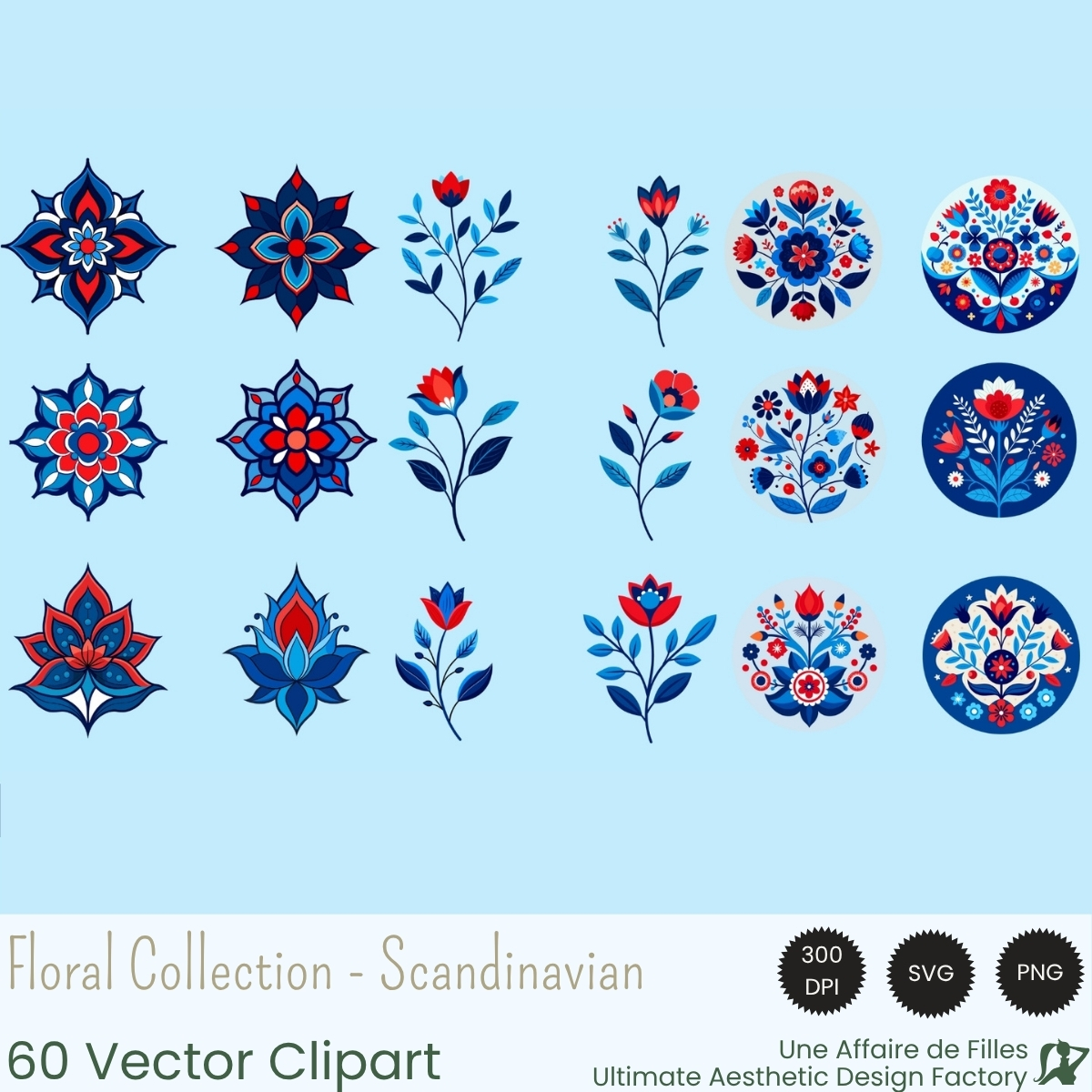 Floral Collection : Scandinavian