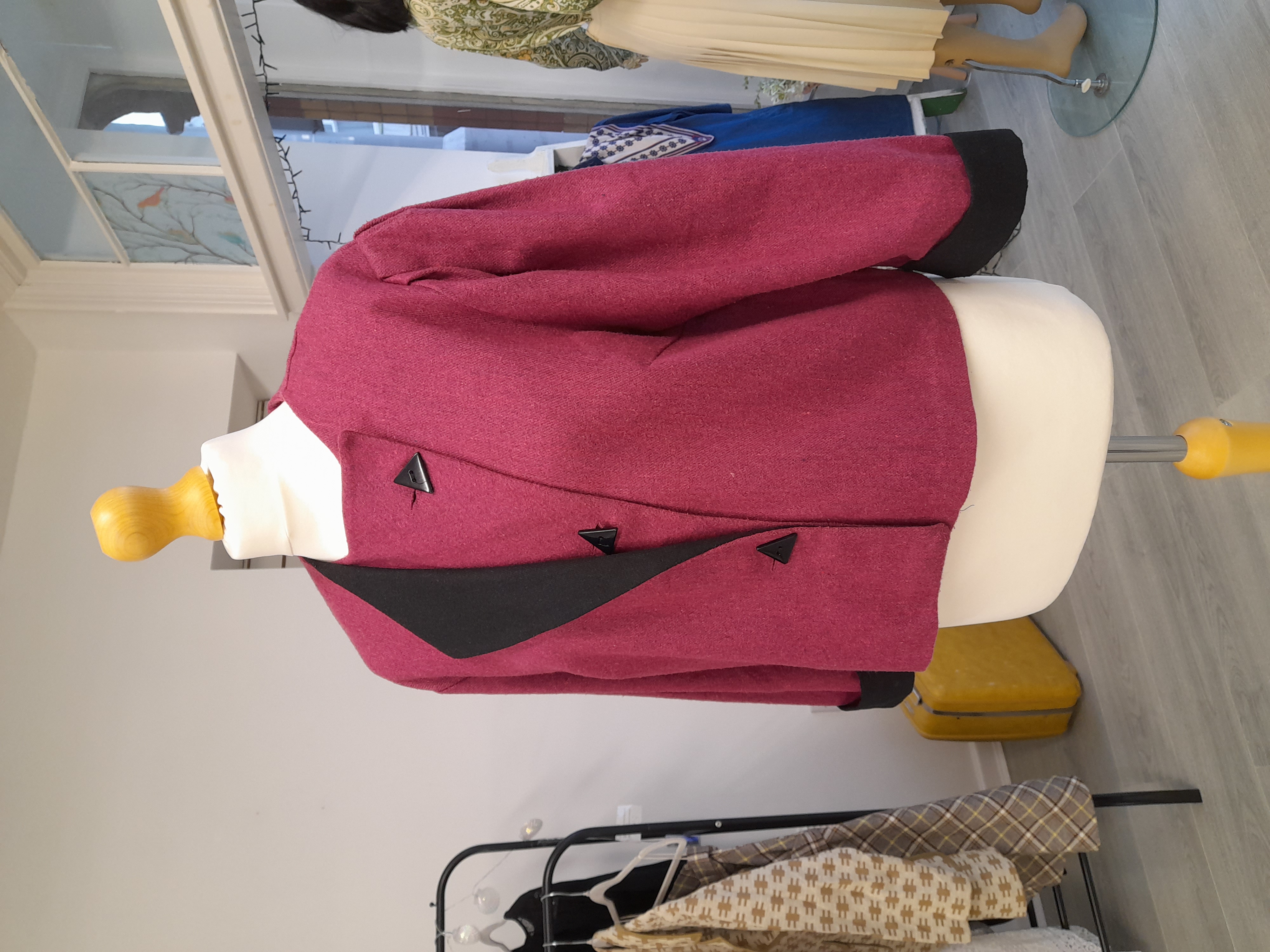 Maroon Vintage Blazer