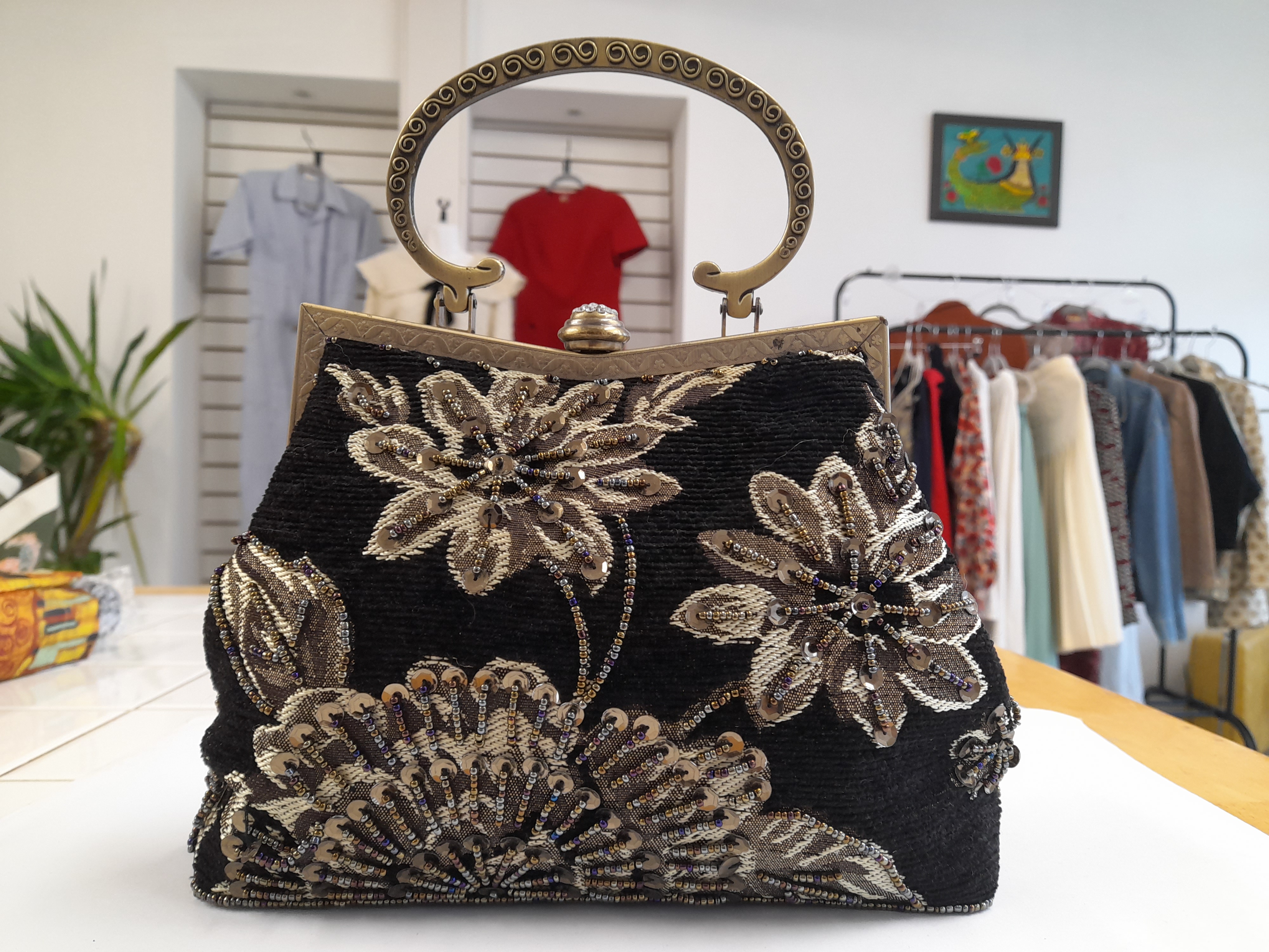 Vintage Floral Handbag