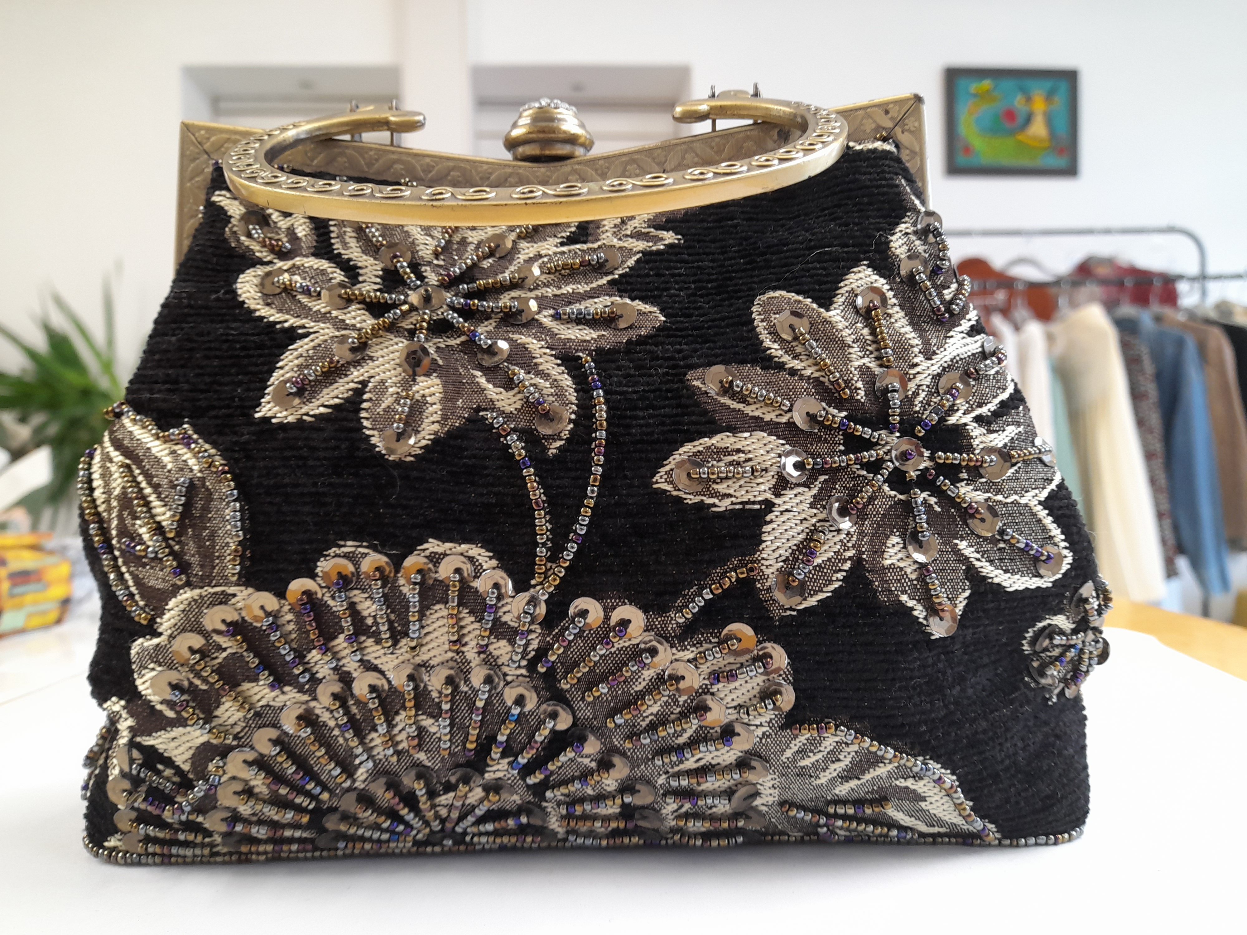 Vintage Floral Handbag