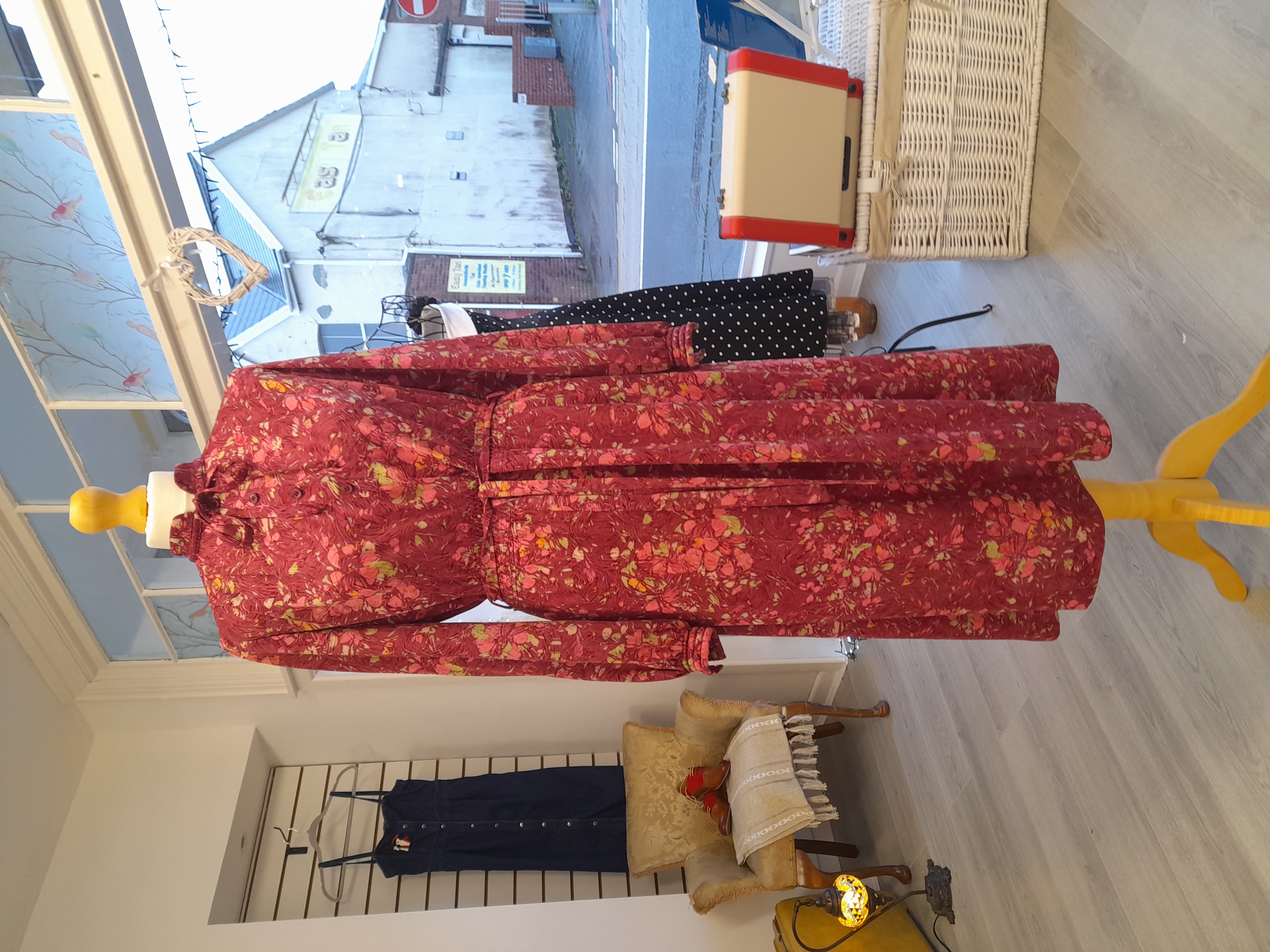 70's Vintage Floral Dress - Lucie Linden