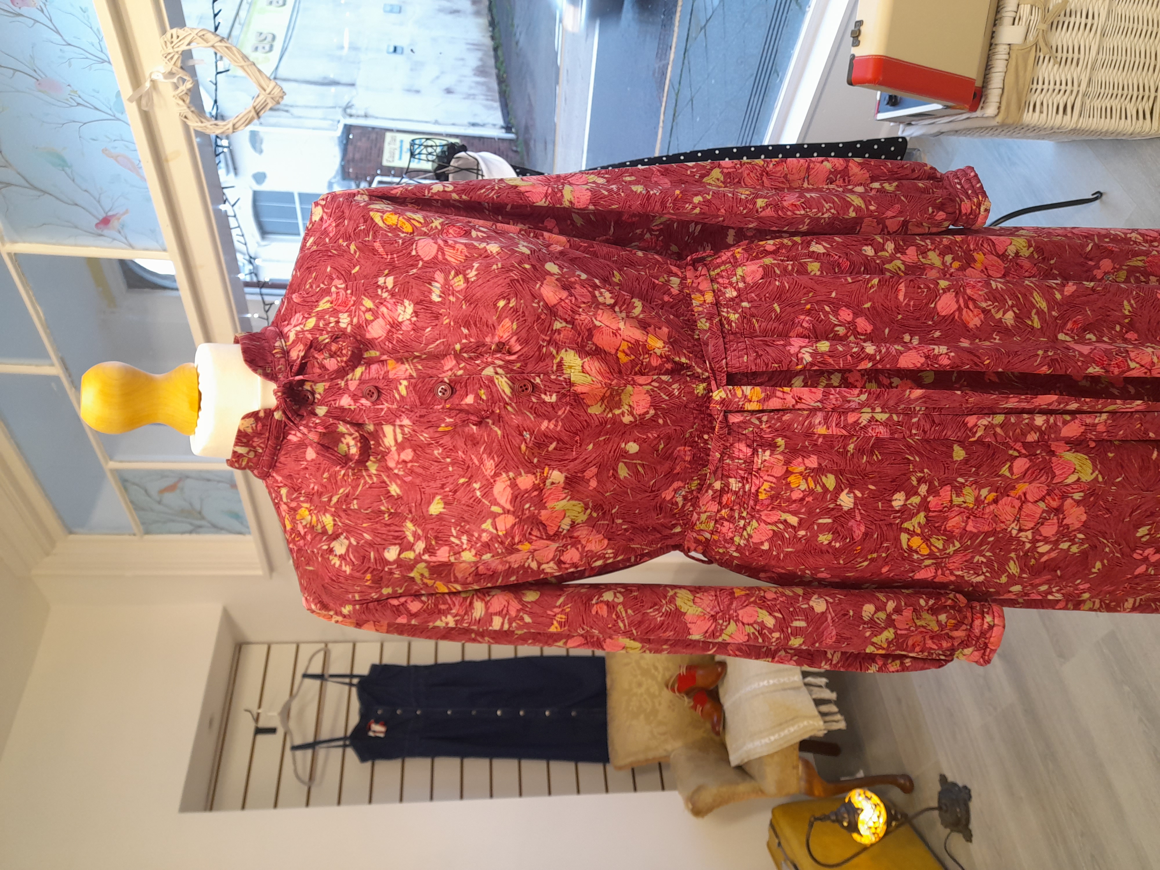 70's Vintage Floral Dress - Lucie Linden