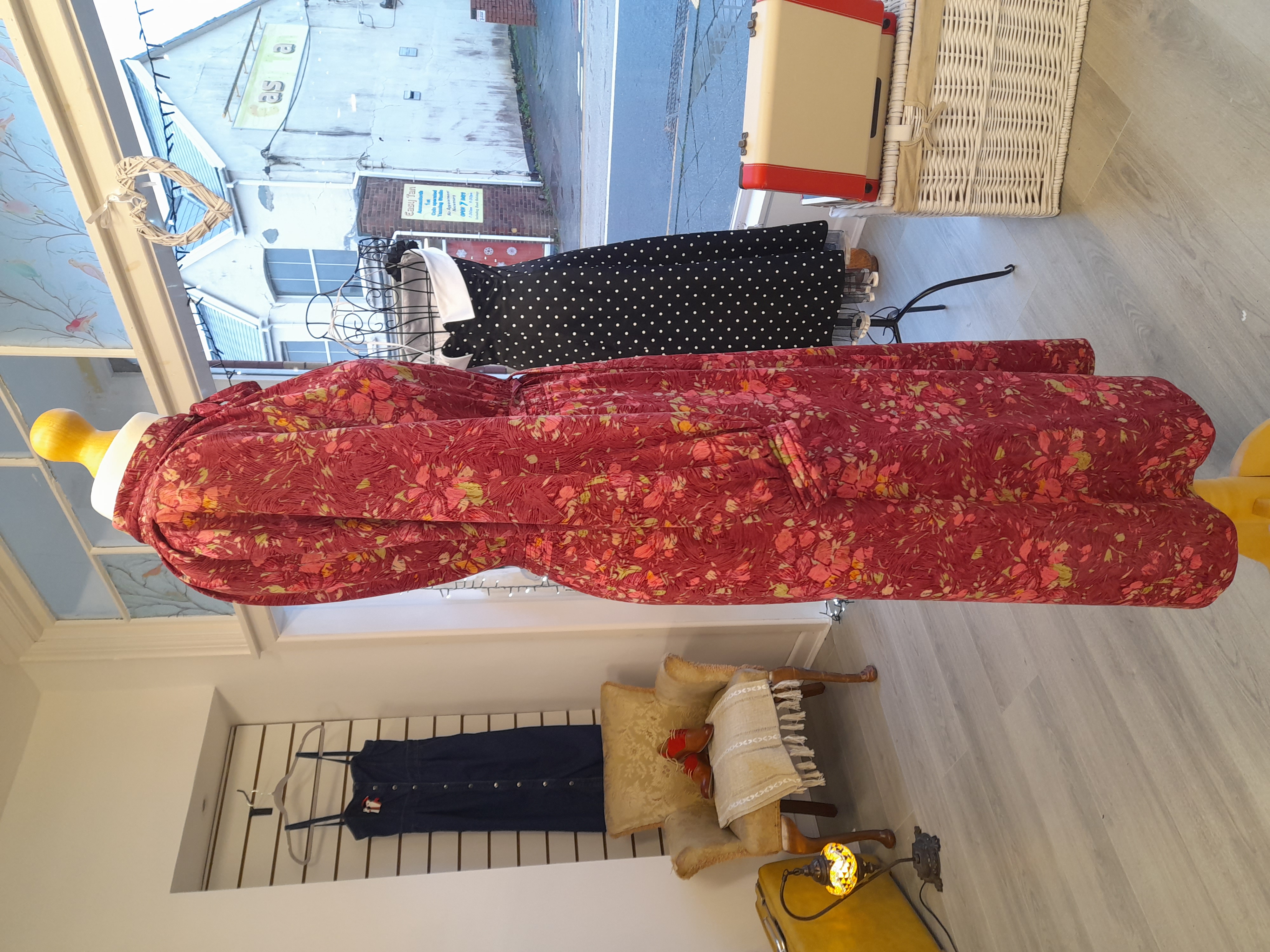 70's Vintage Floral Dress - Lucie Linden