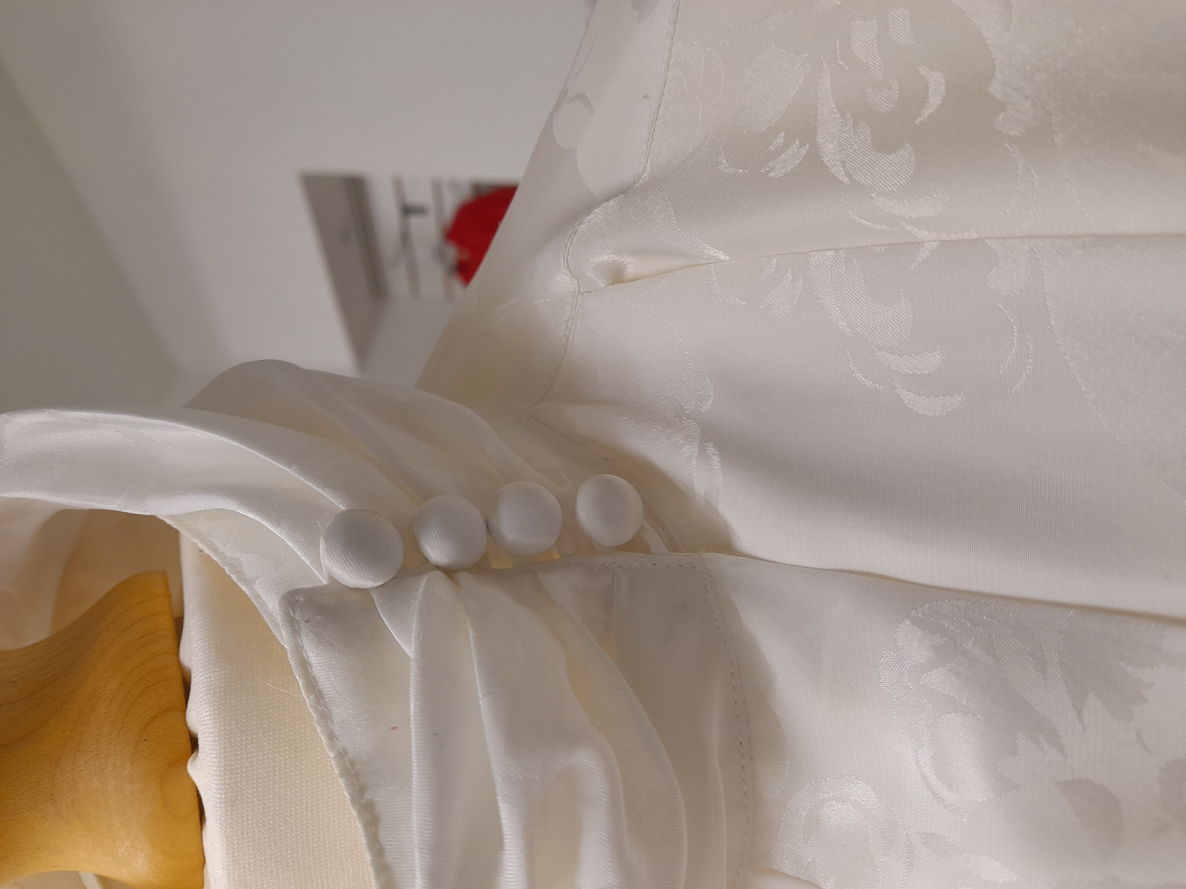 Elegant White Floral Blouse