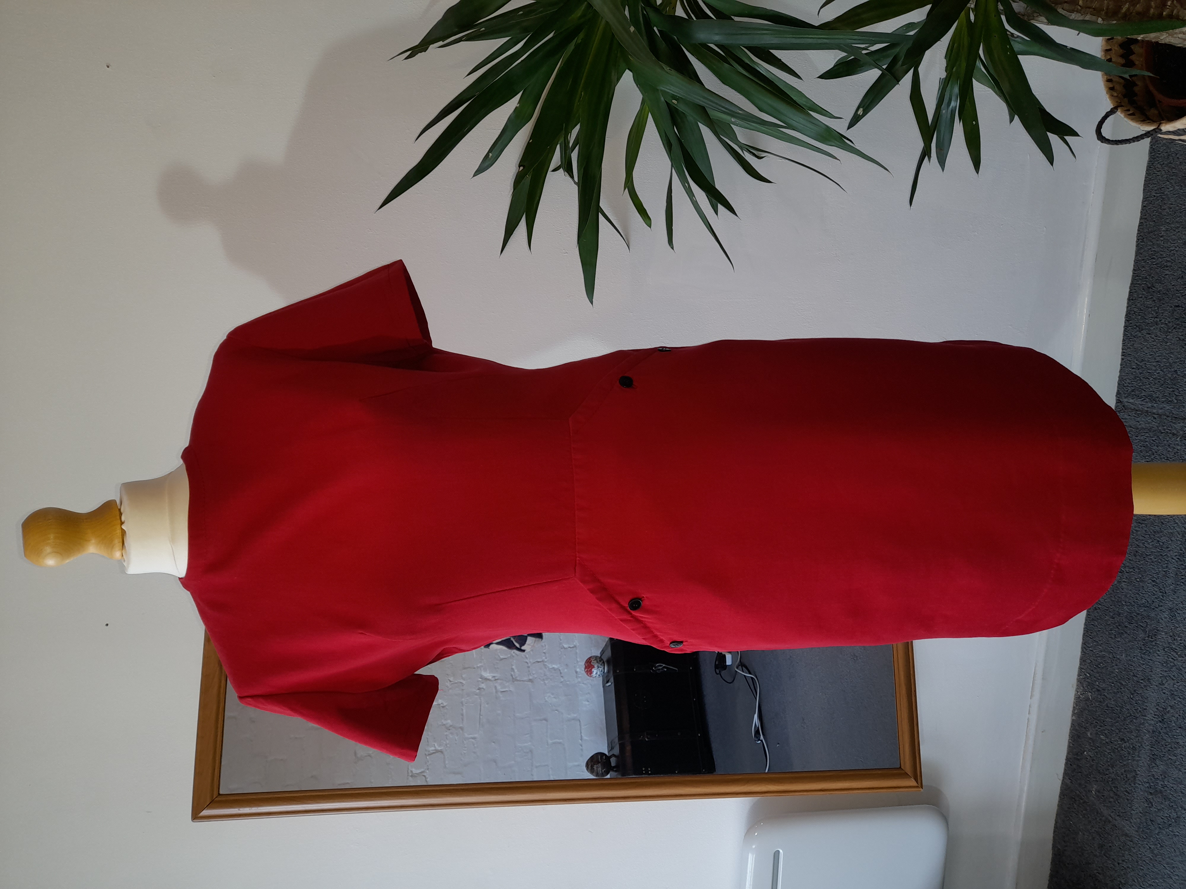 Red Dress on Mannequin 