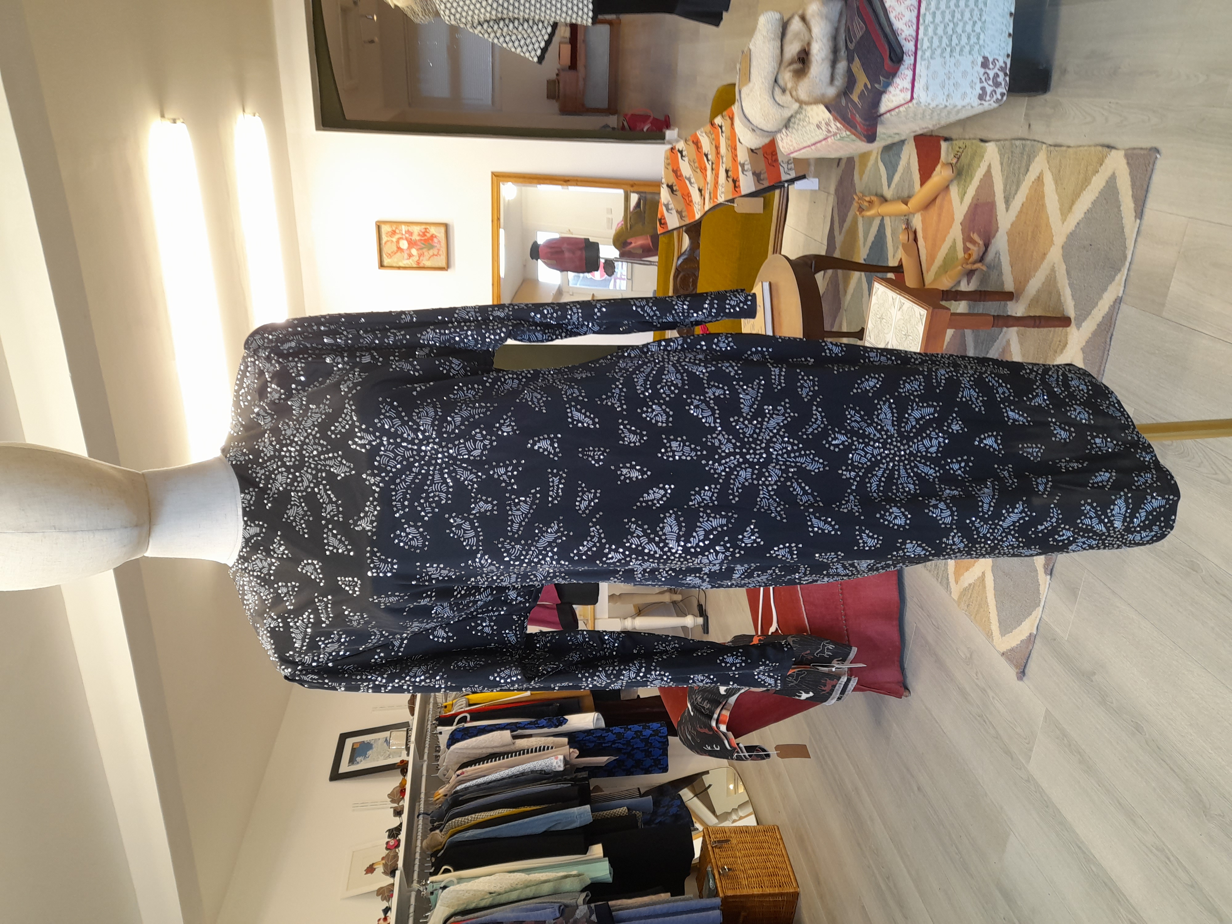 90s Vintage open back evening dress