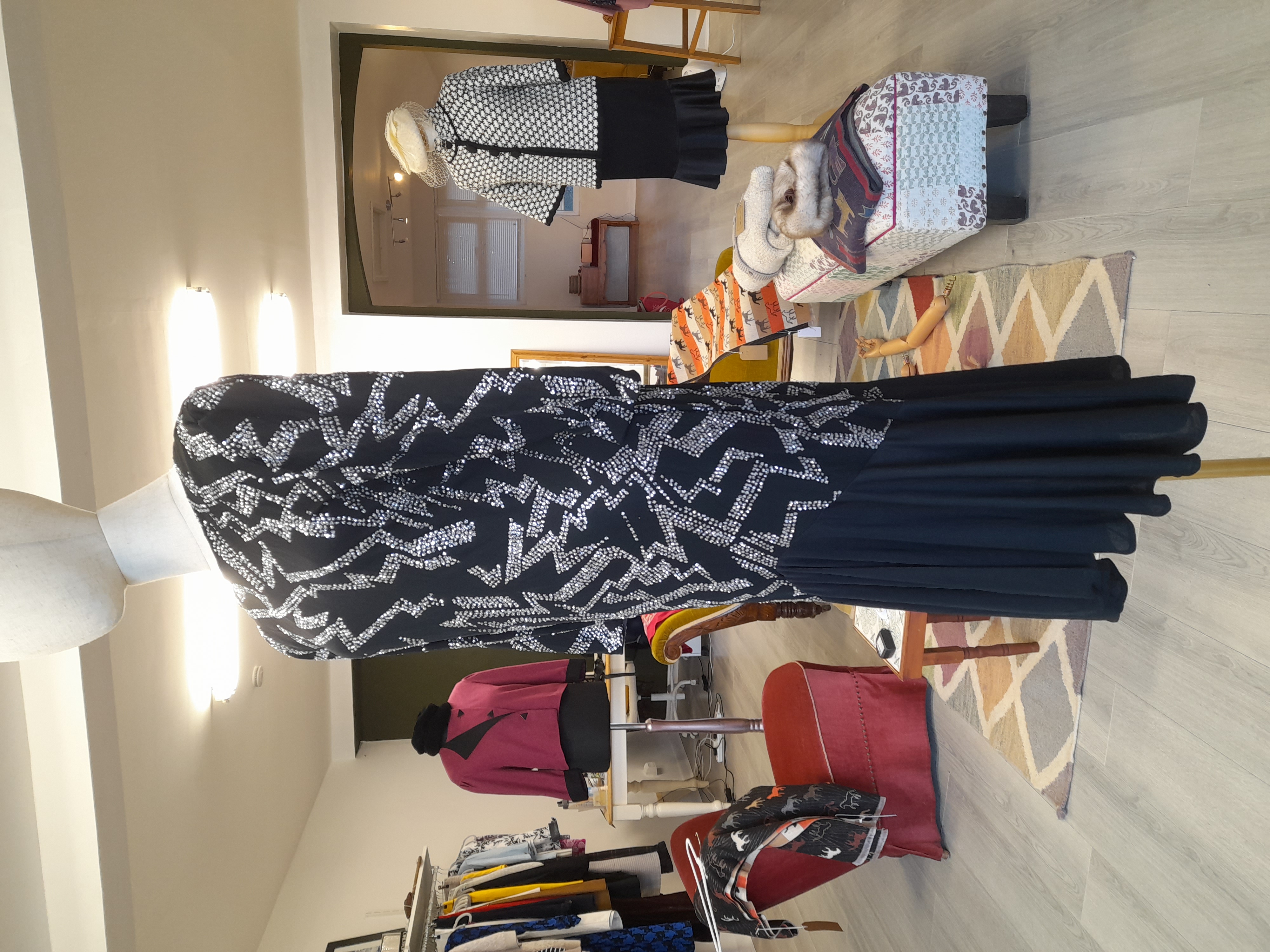 90's evening dress