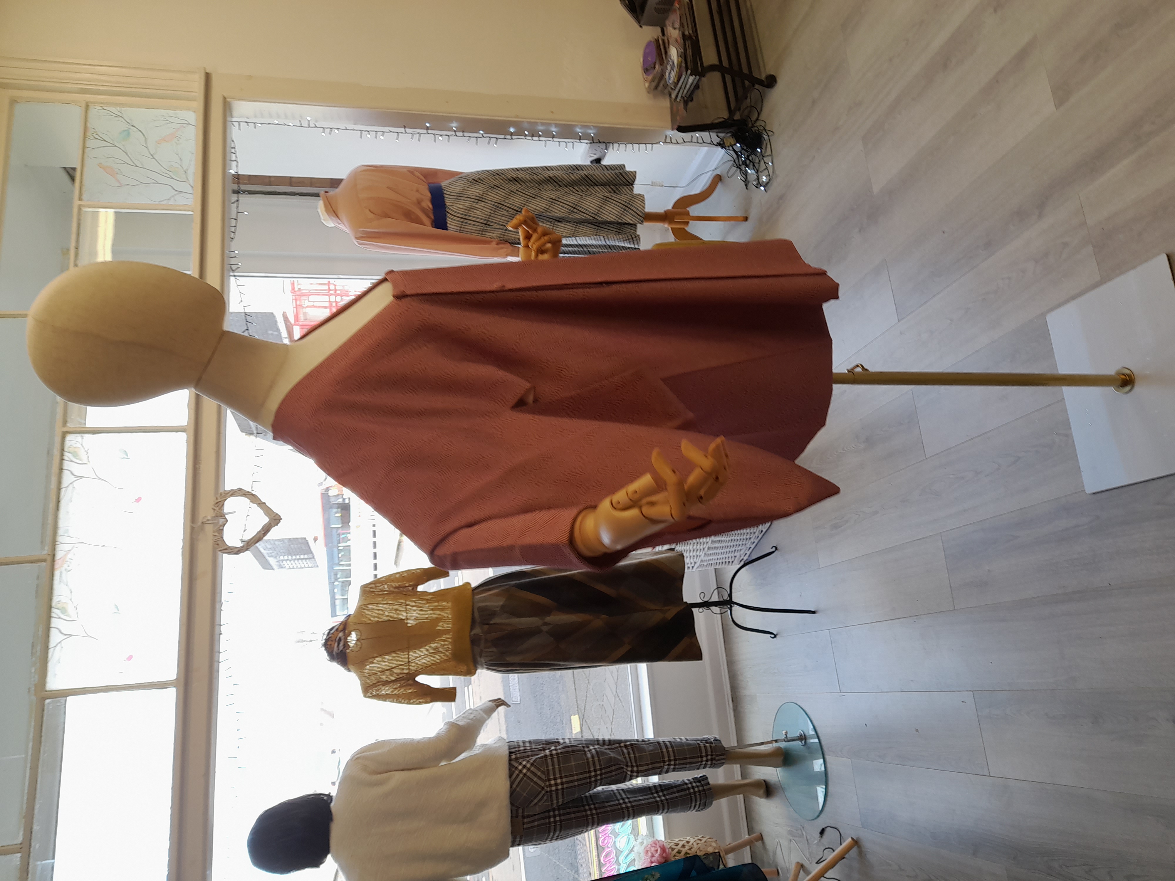 Pink dotty vintage kimono 