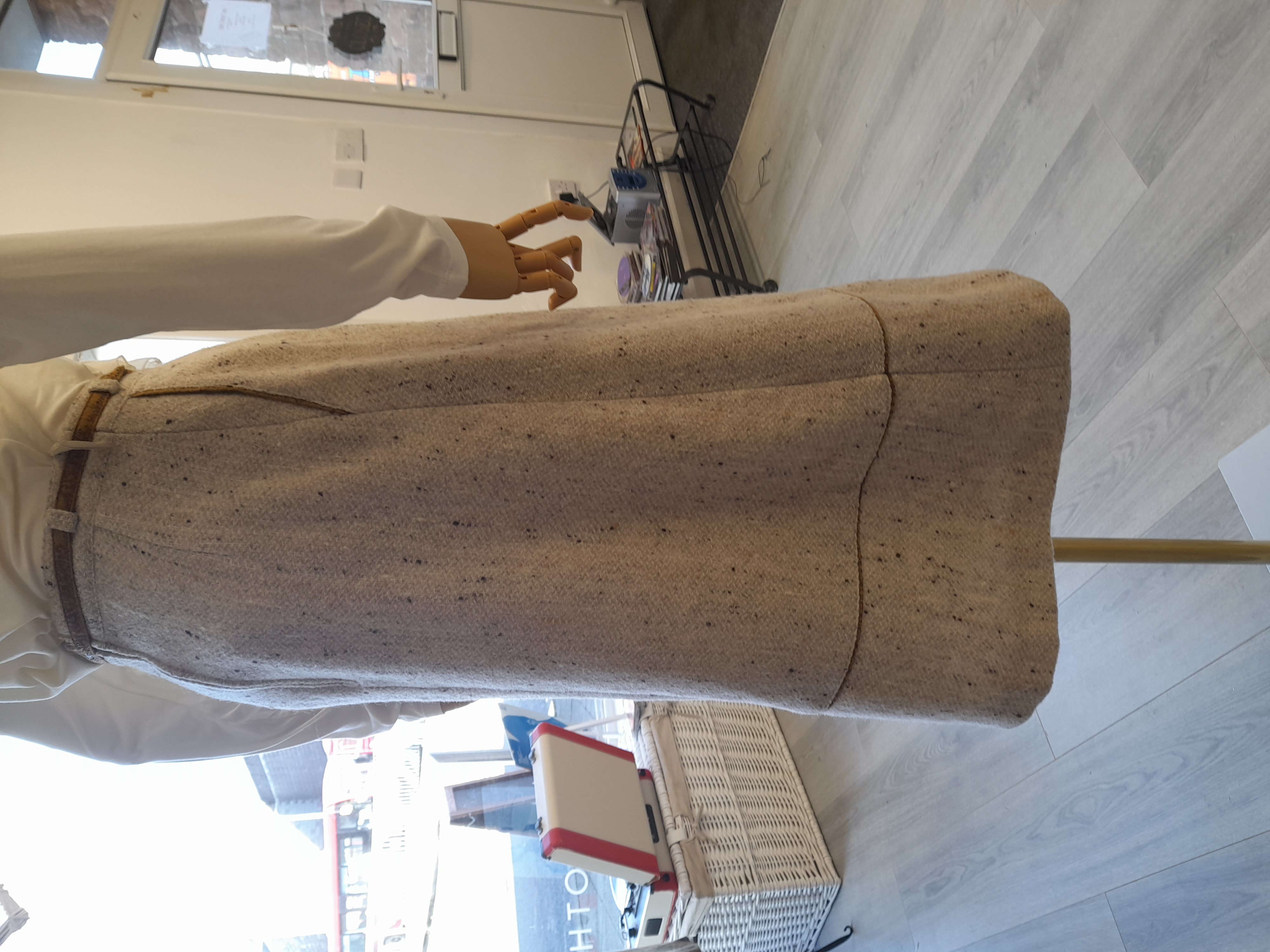 Ralph Creation Vintage Beige midi skirt 