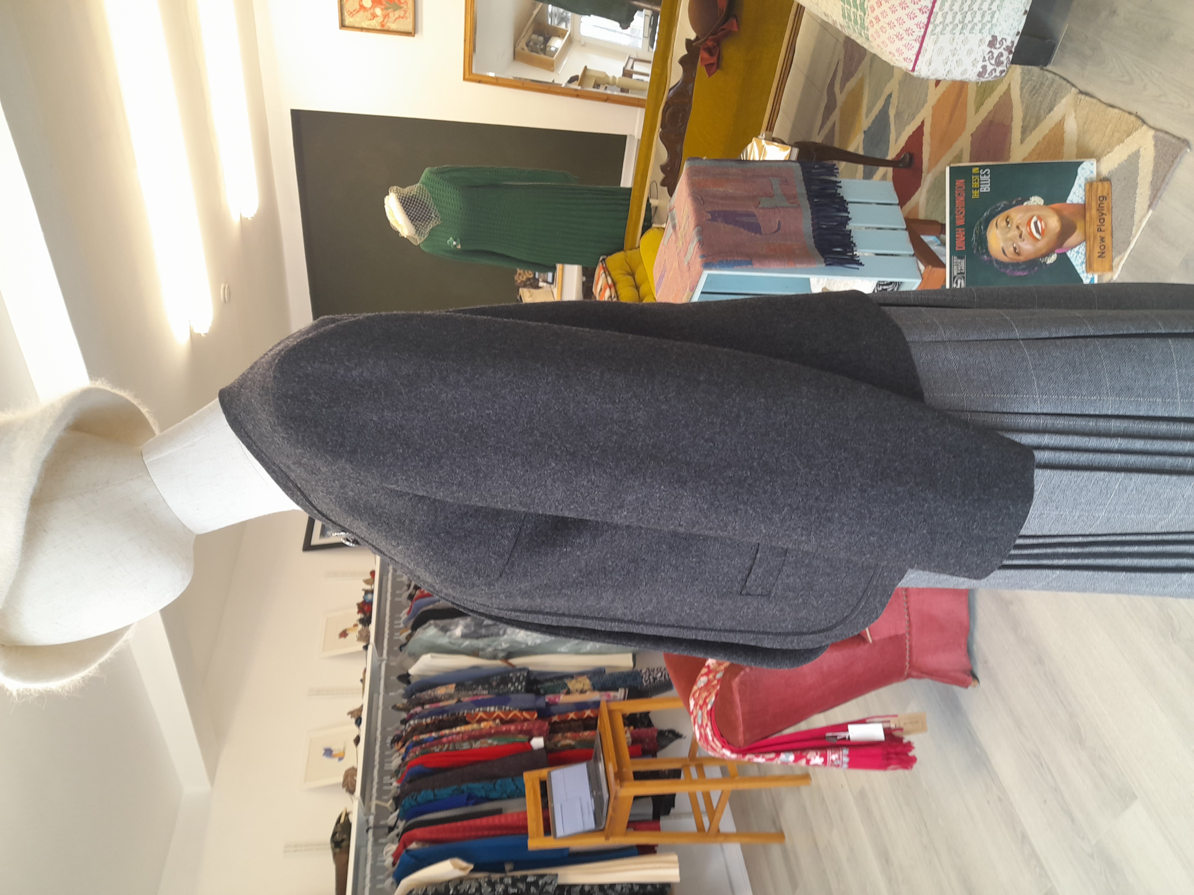Vintage Grey Eastex Wool Jacket, Size 10