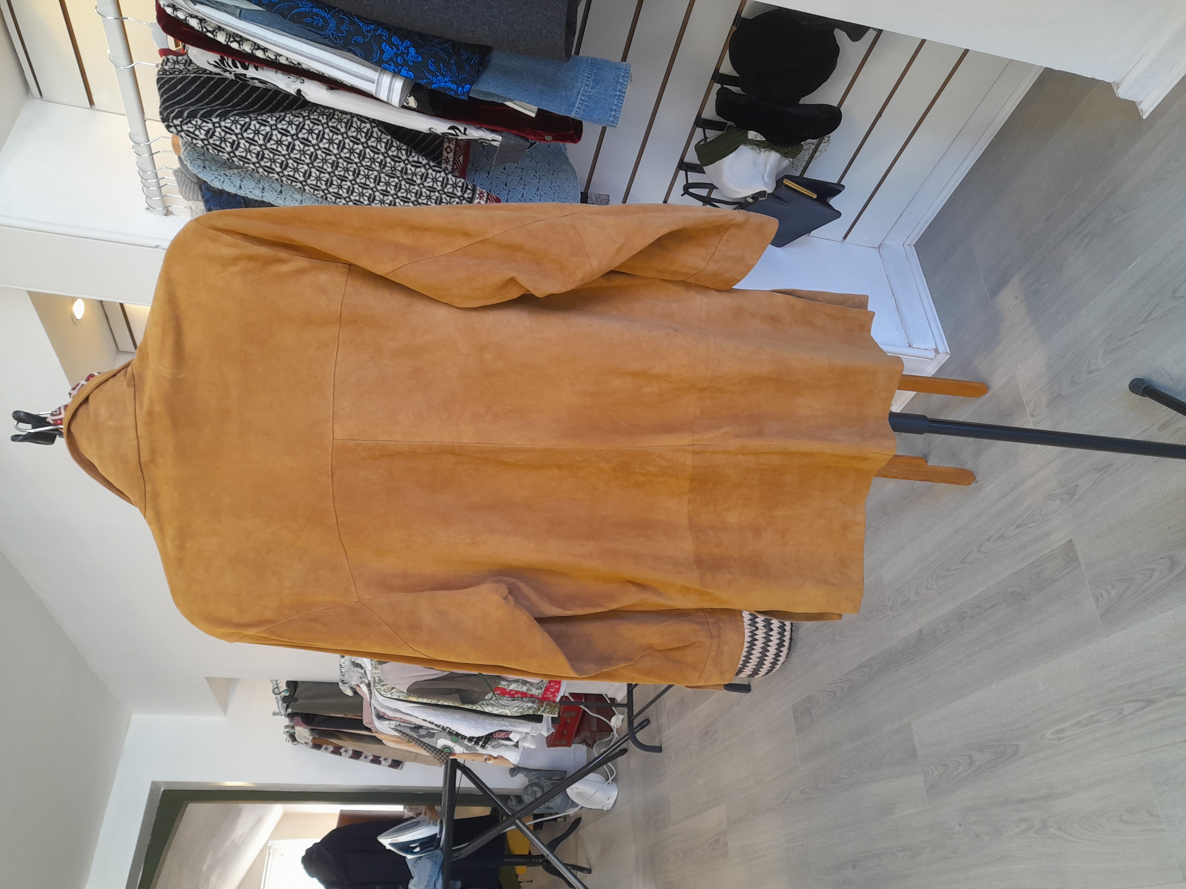 70s Vintage Suede Shirt/ Light Jacket - Unisex