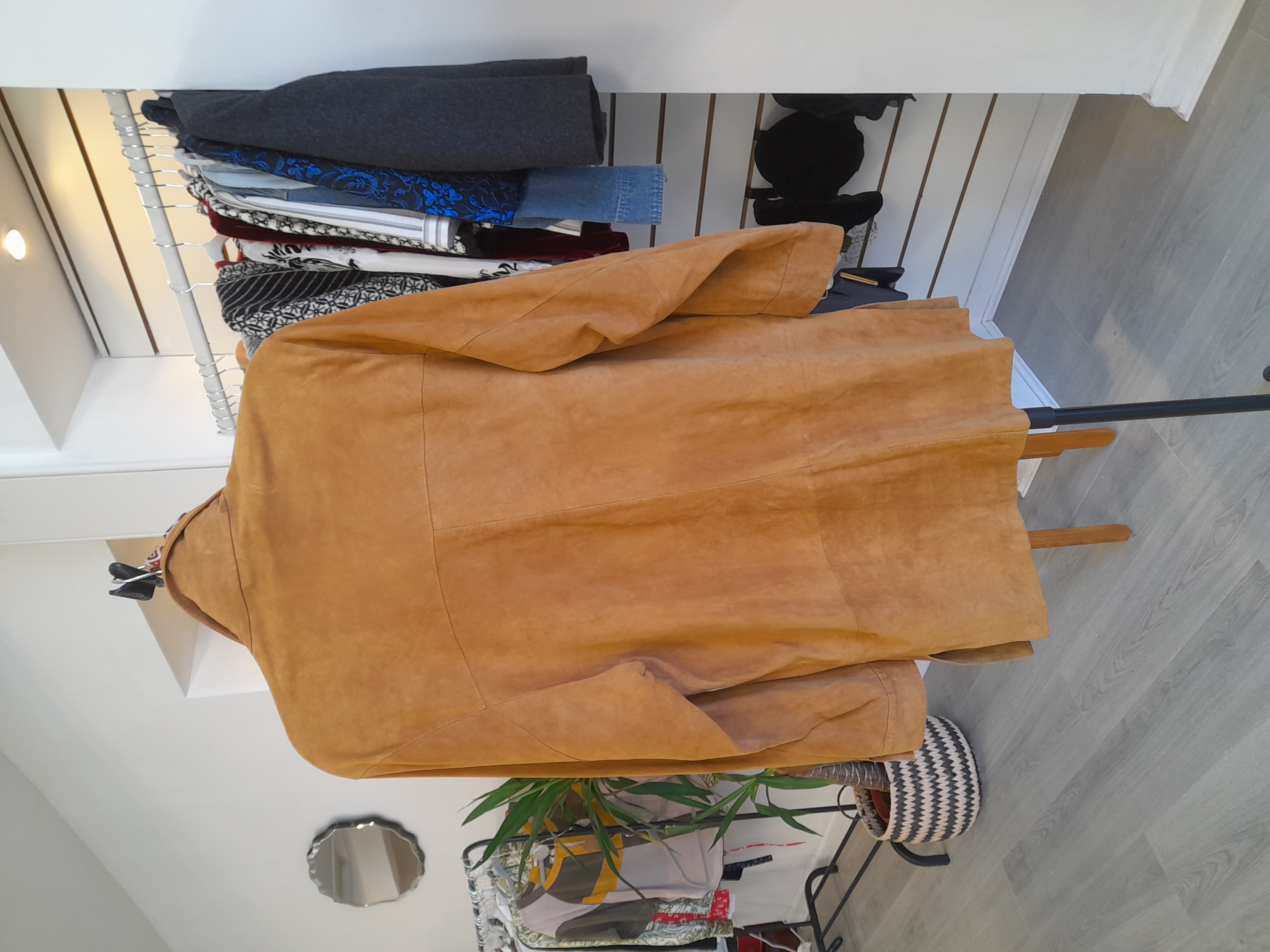 70s Vintage Suede Shirt/ Light Jacket - Unisex