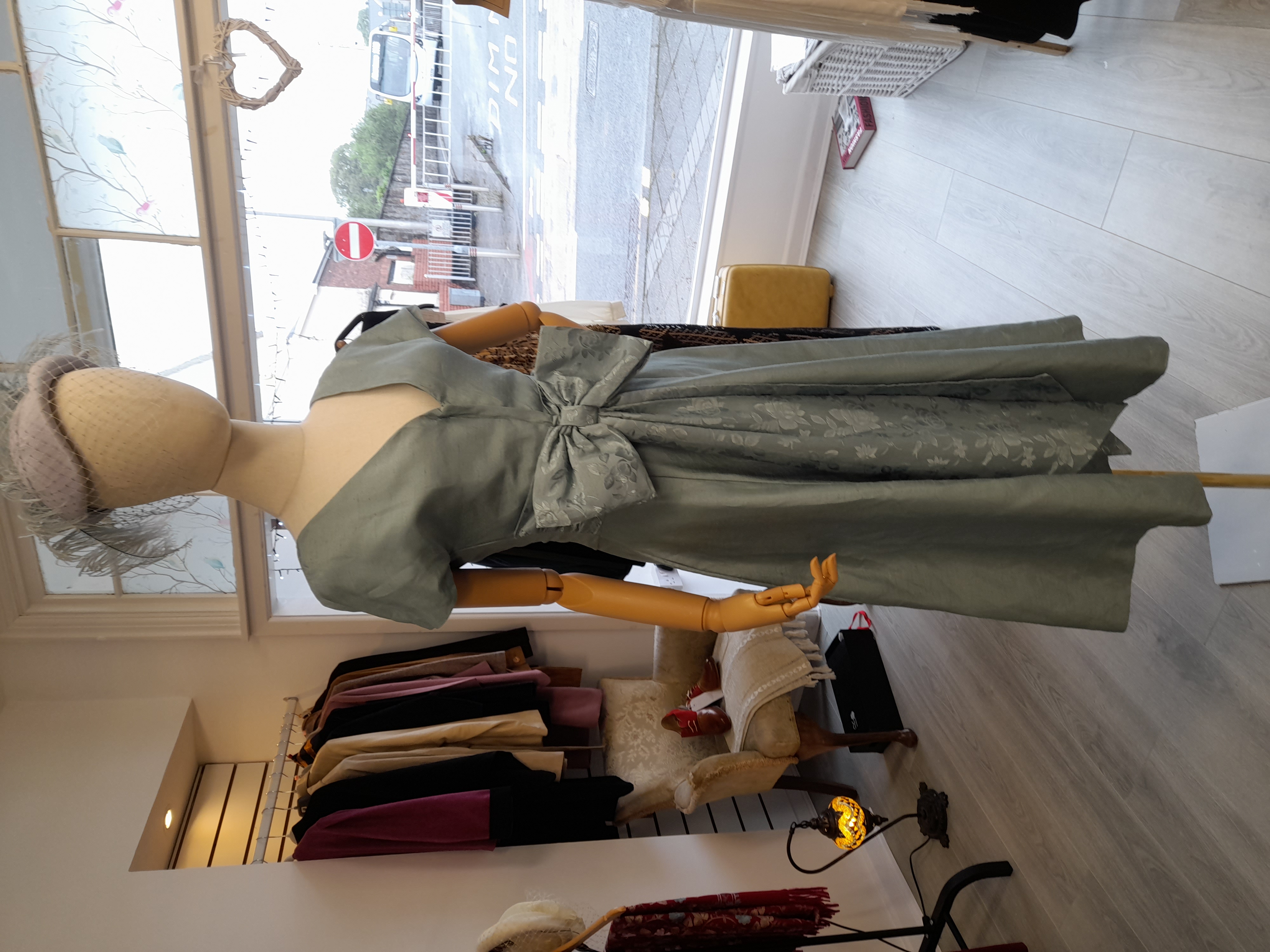 Mint coloured extra small vintage dress