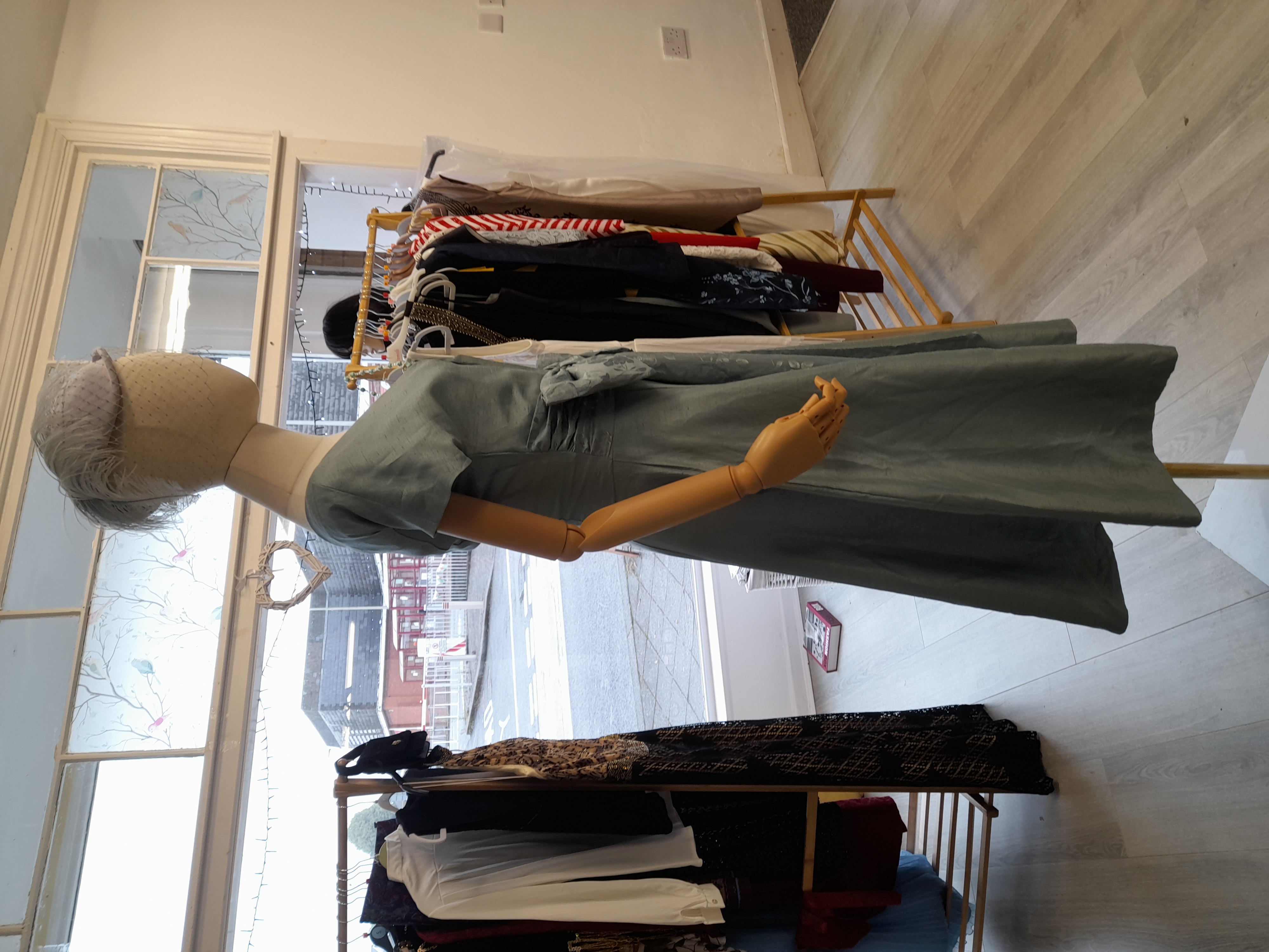 Mint coloured extra small vintage dress