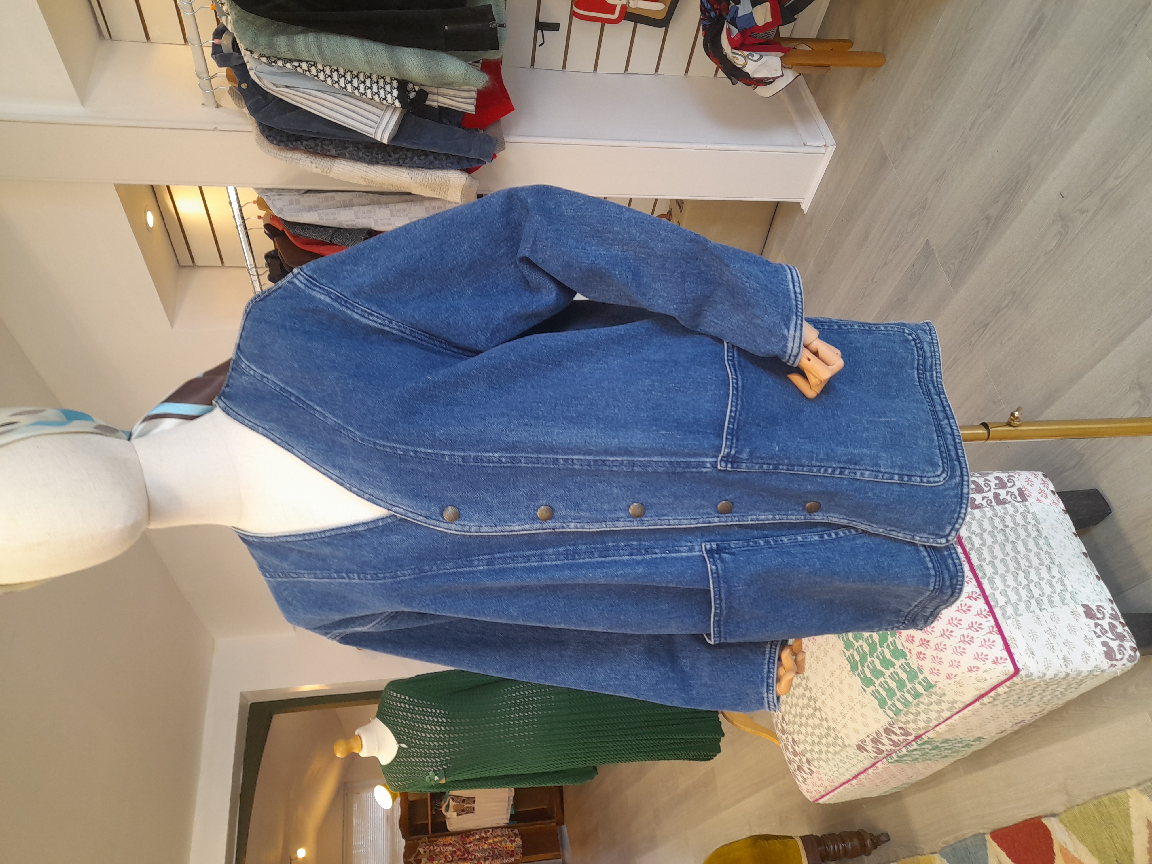 Vintage hand made Jean Jacket