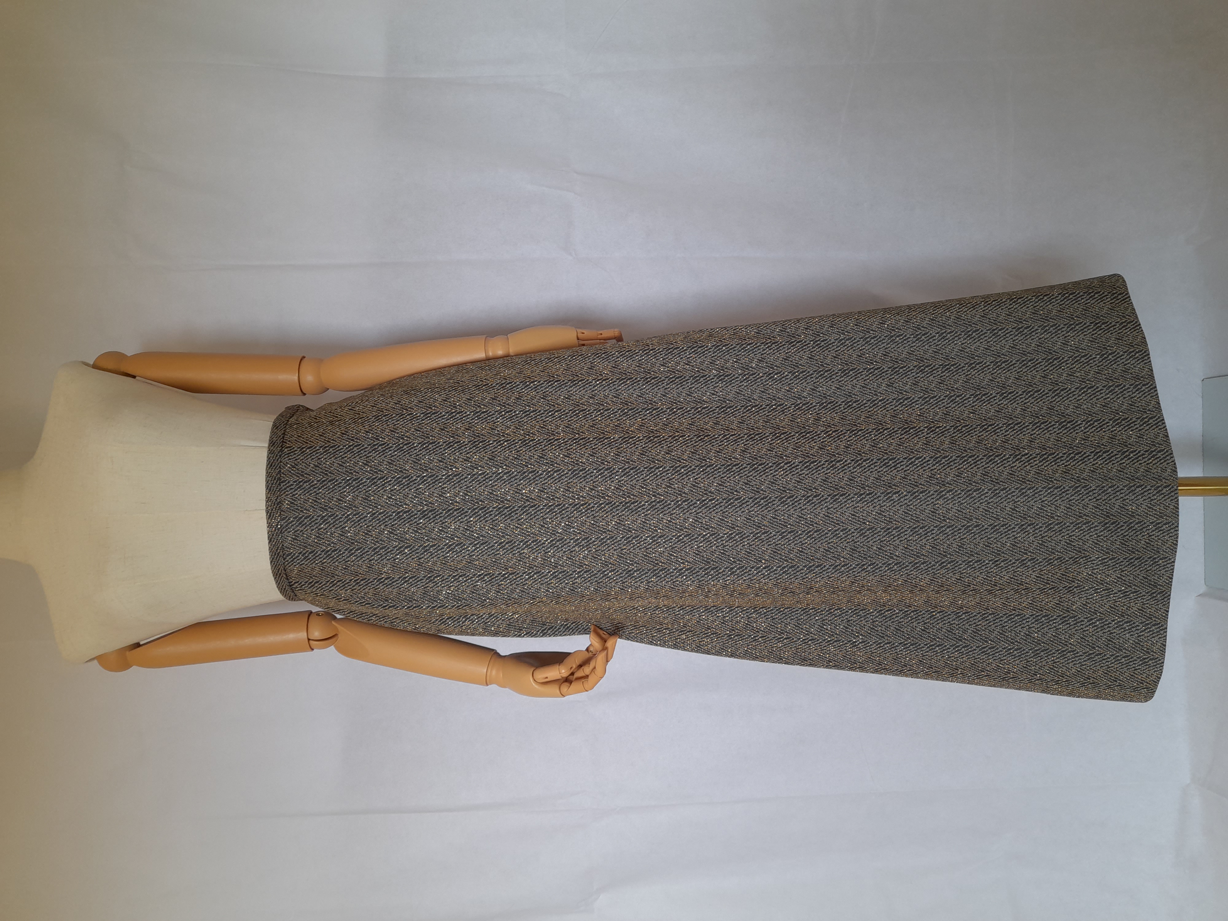 Vintage Sparkly Maxi Skirt, Size XS