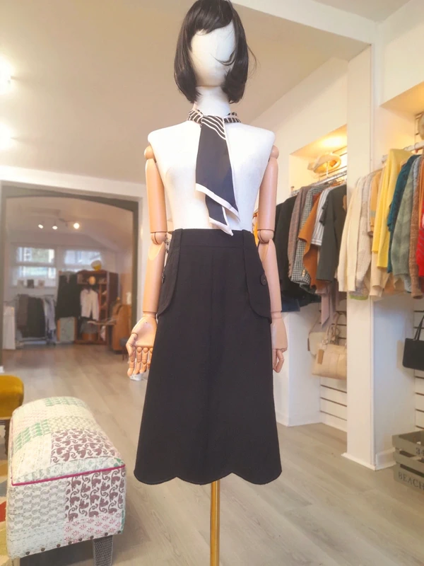 Isabella Brid Wool Blend Skirt, size S