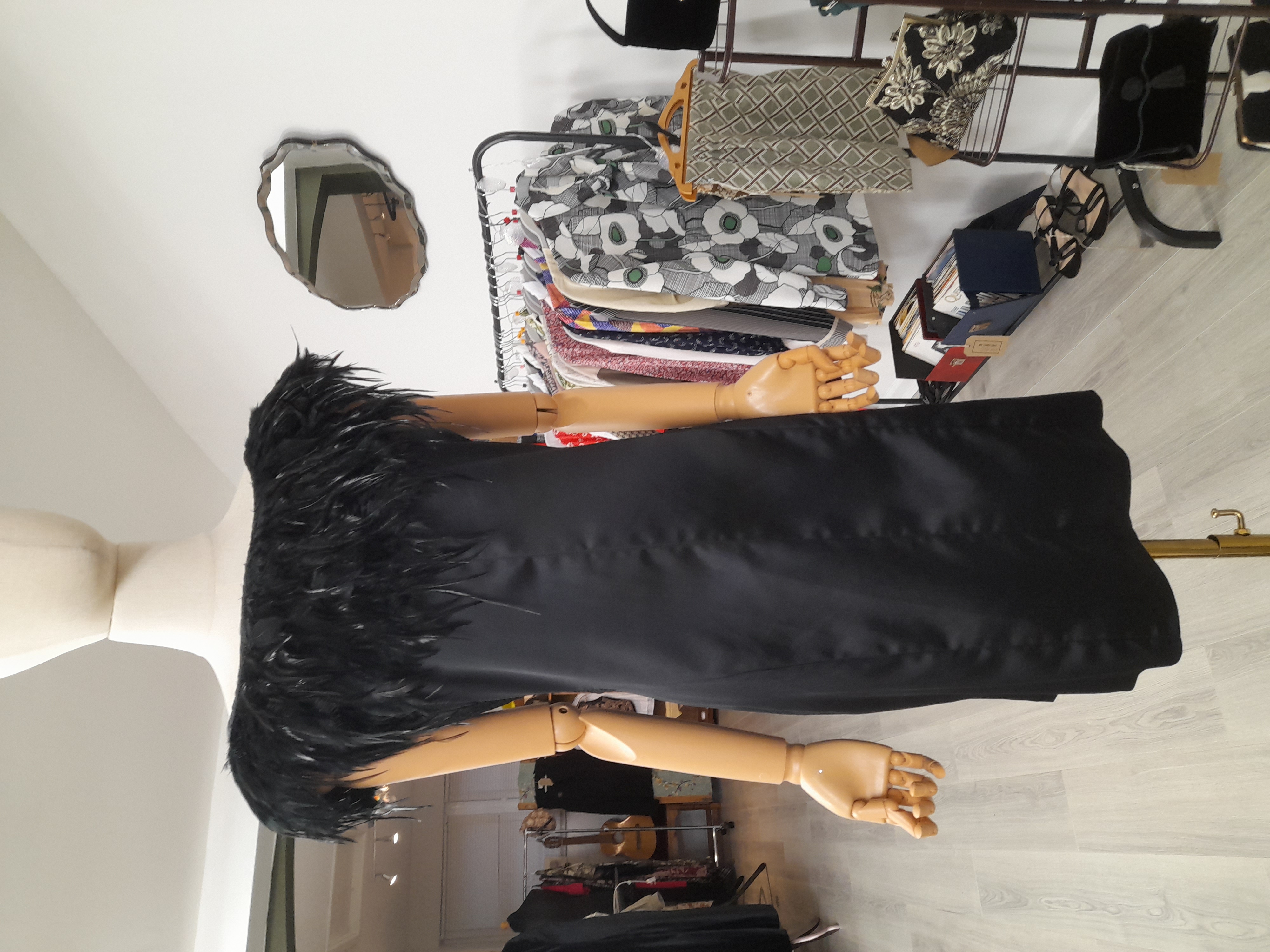 Next Signature Mini Black Dress, Size 18