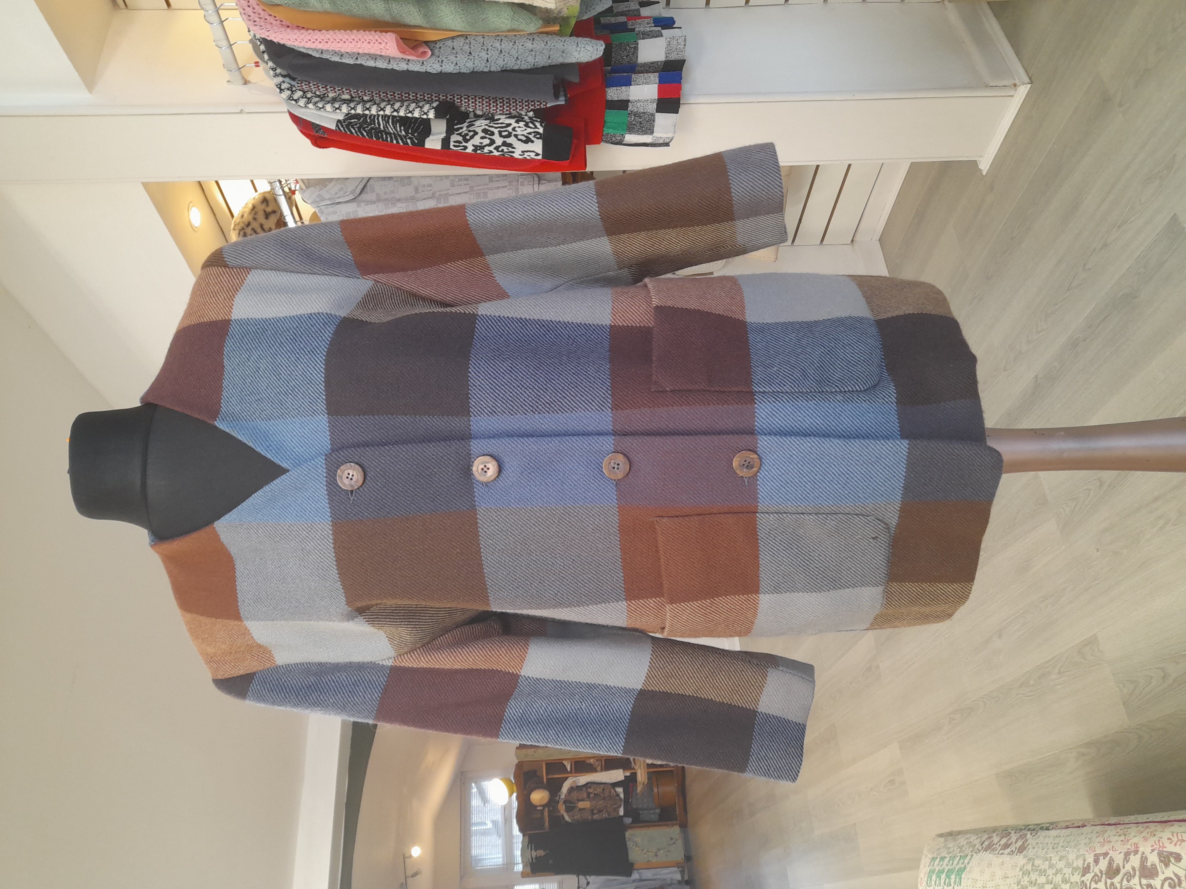 Vintage Wool Kello Blazer Jacket, Size 12 