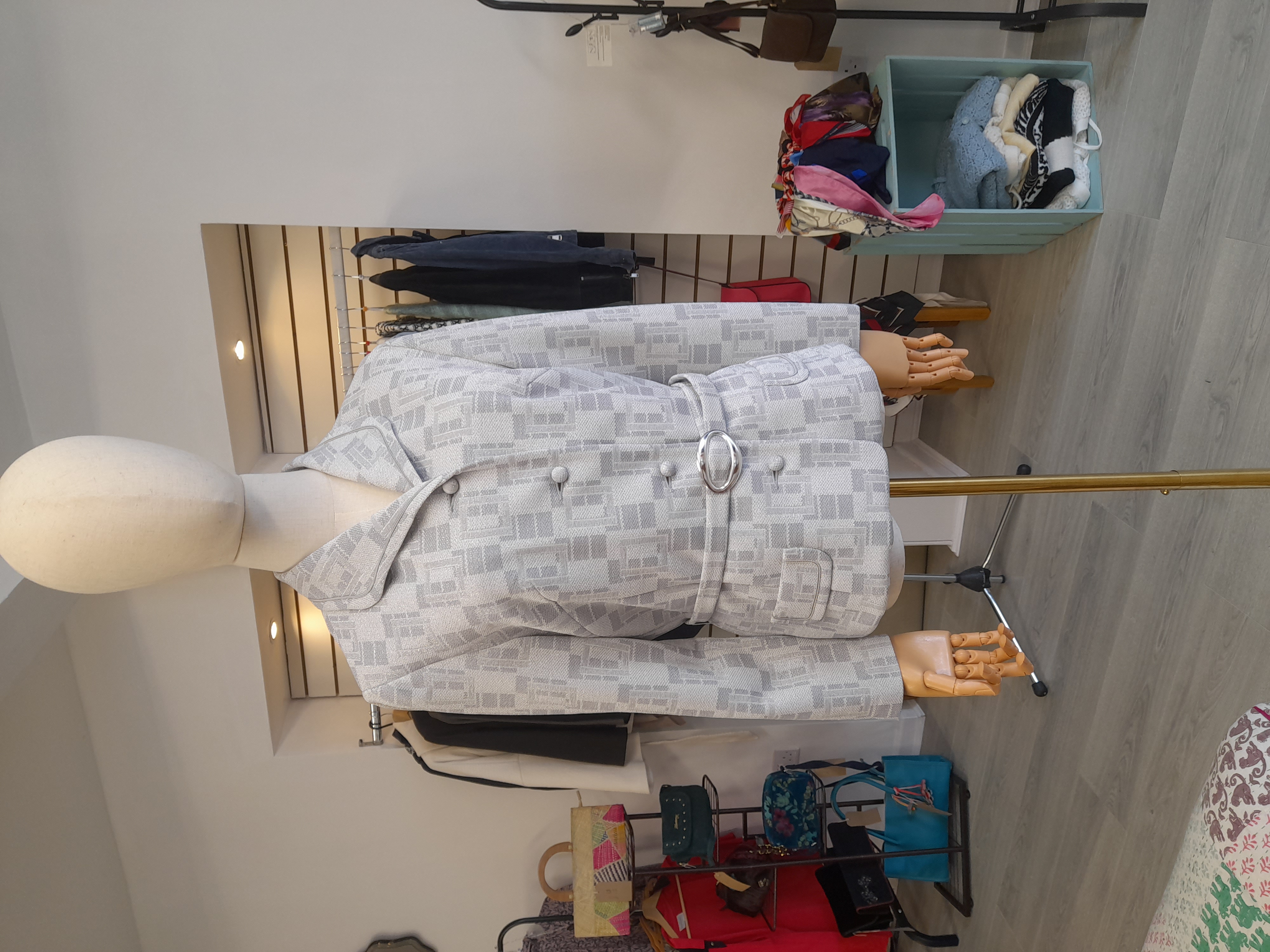 3 Shades of Grey Vintage Jacket, Size 8 to 10