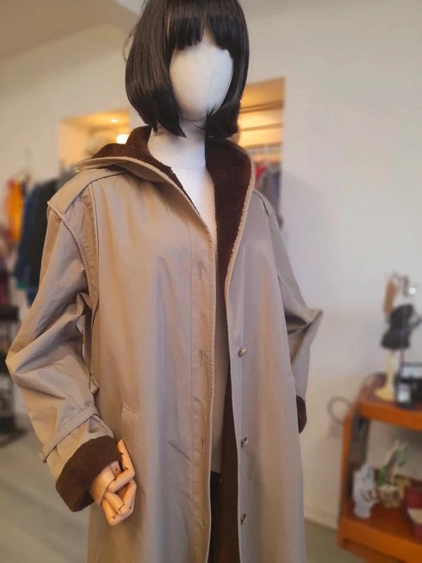 Vintage 70s Telemac Penny Lane Coat, Size M