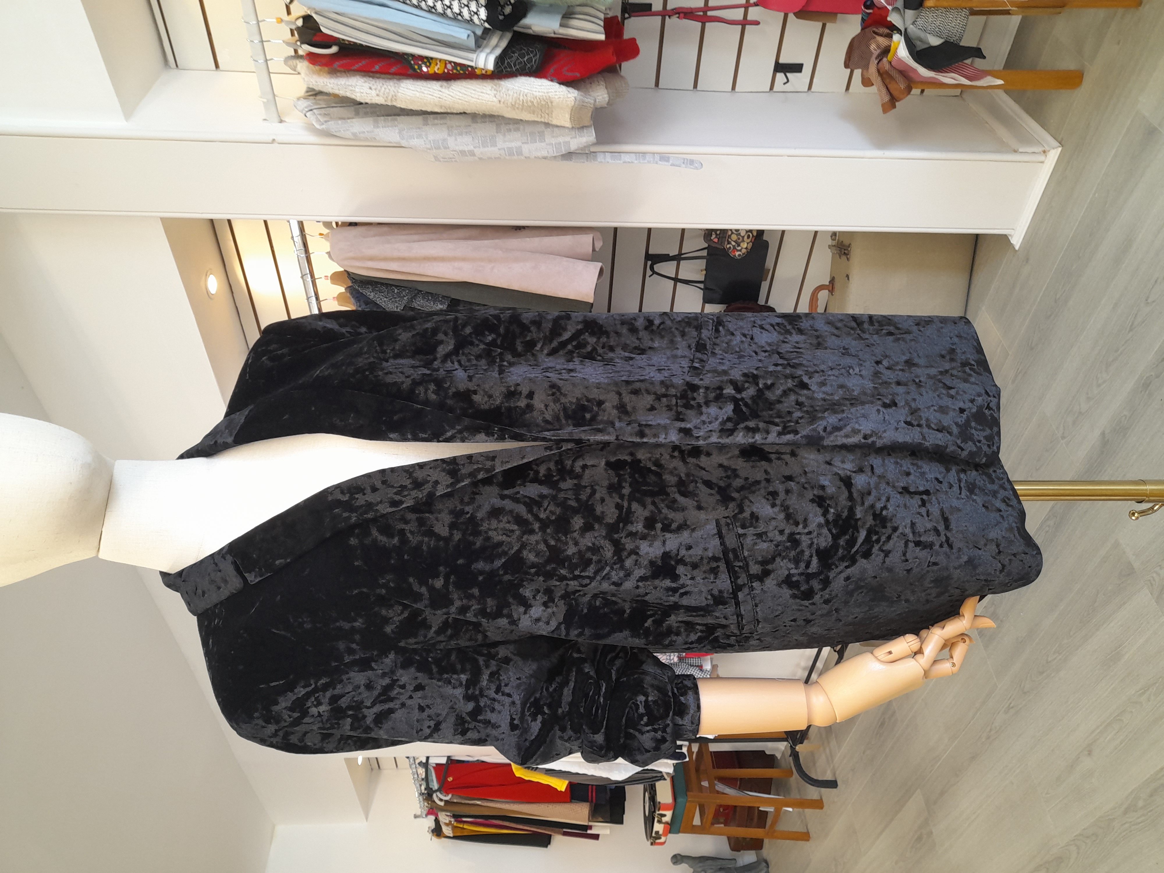 Nutmeg Size 14 Velvet Blazer Jacket