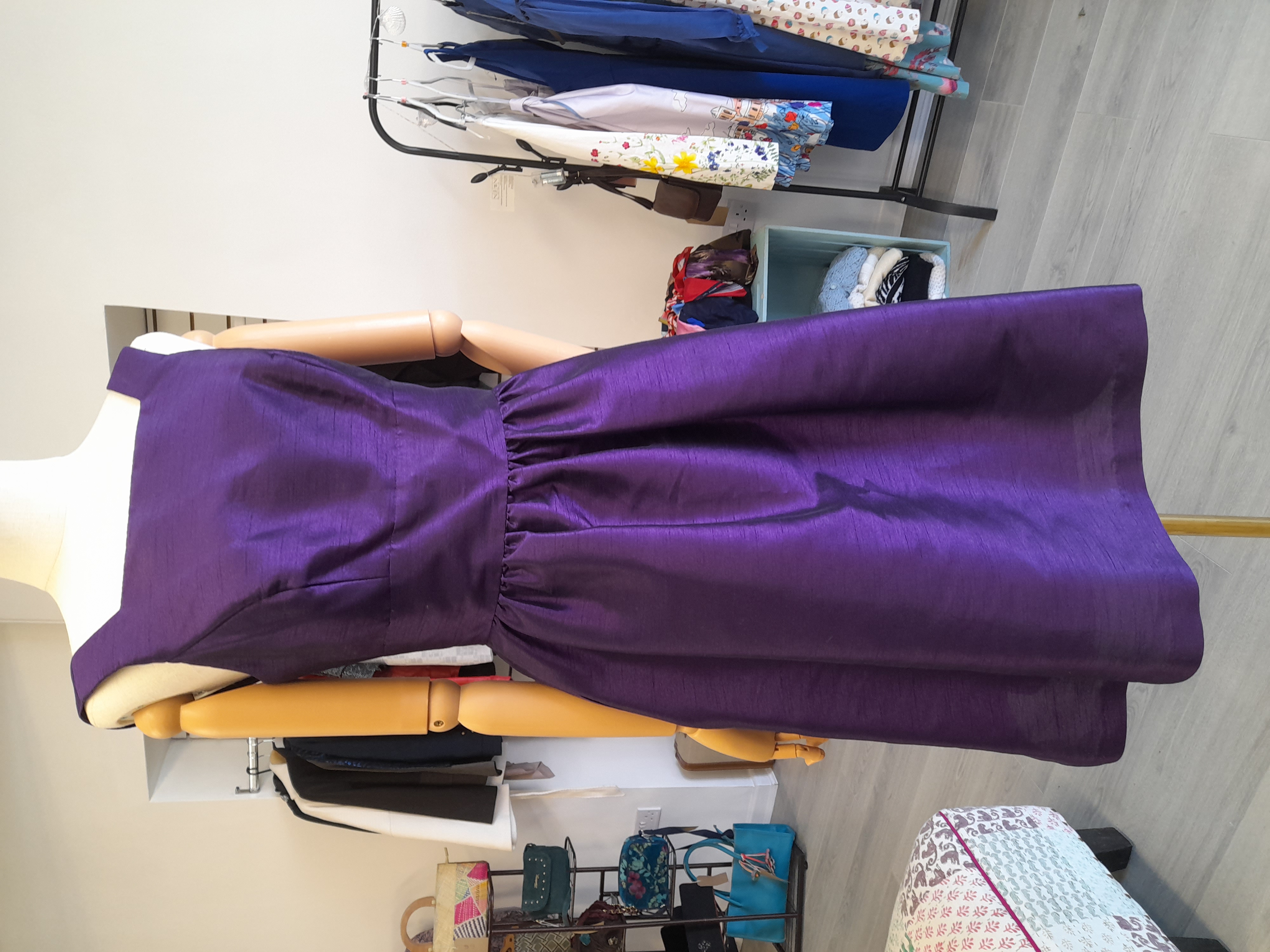 Alfred Sung Purple Party Dress, Size 6 to 8 