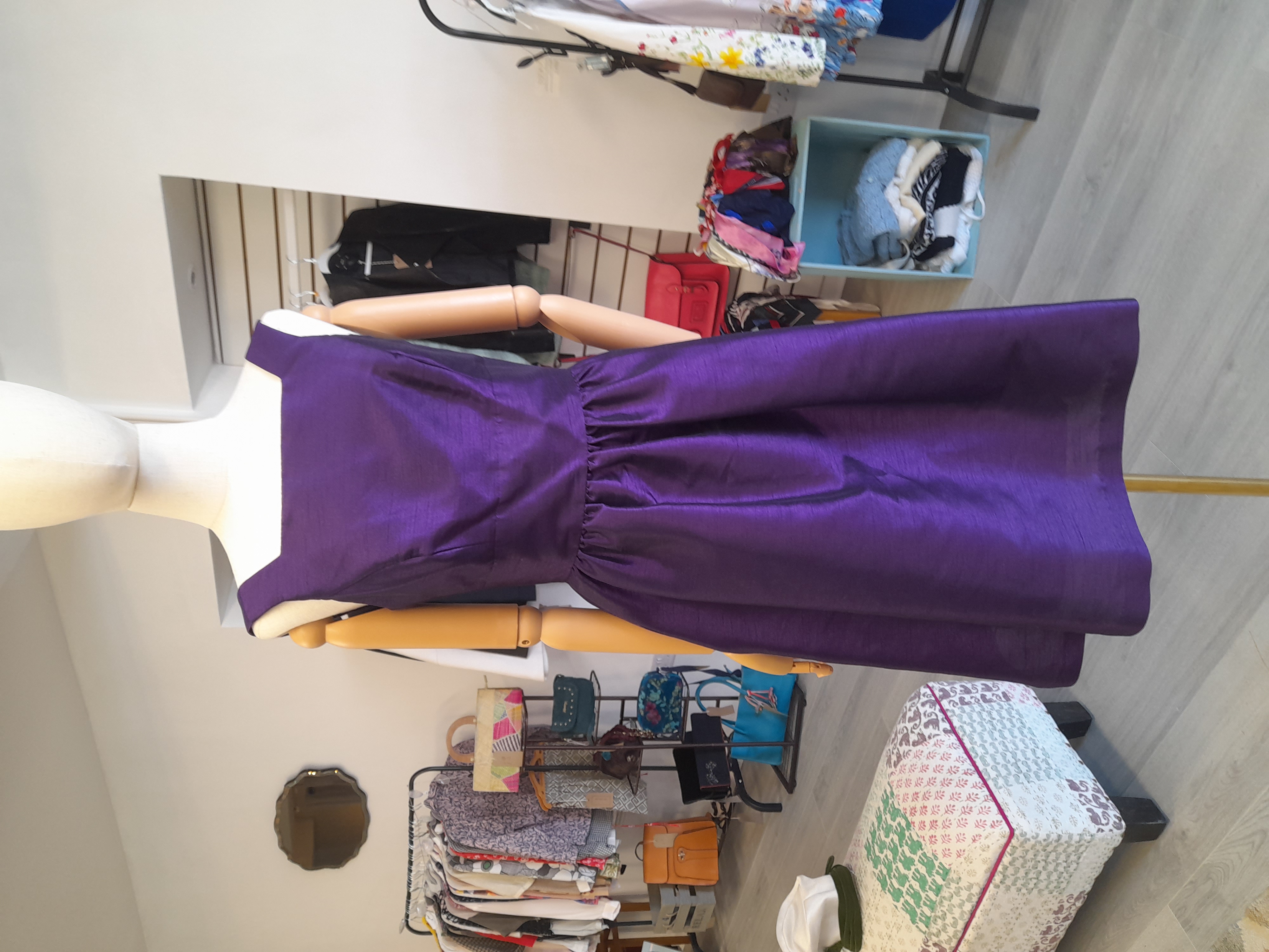 Alfred Sung Purple Party Dress, Size 6 to 8 