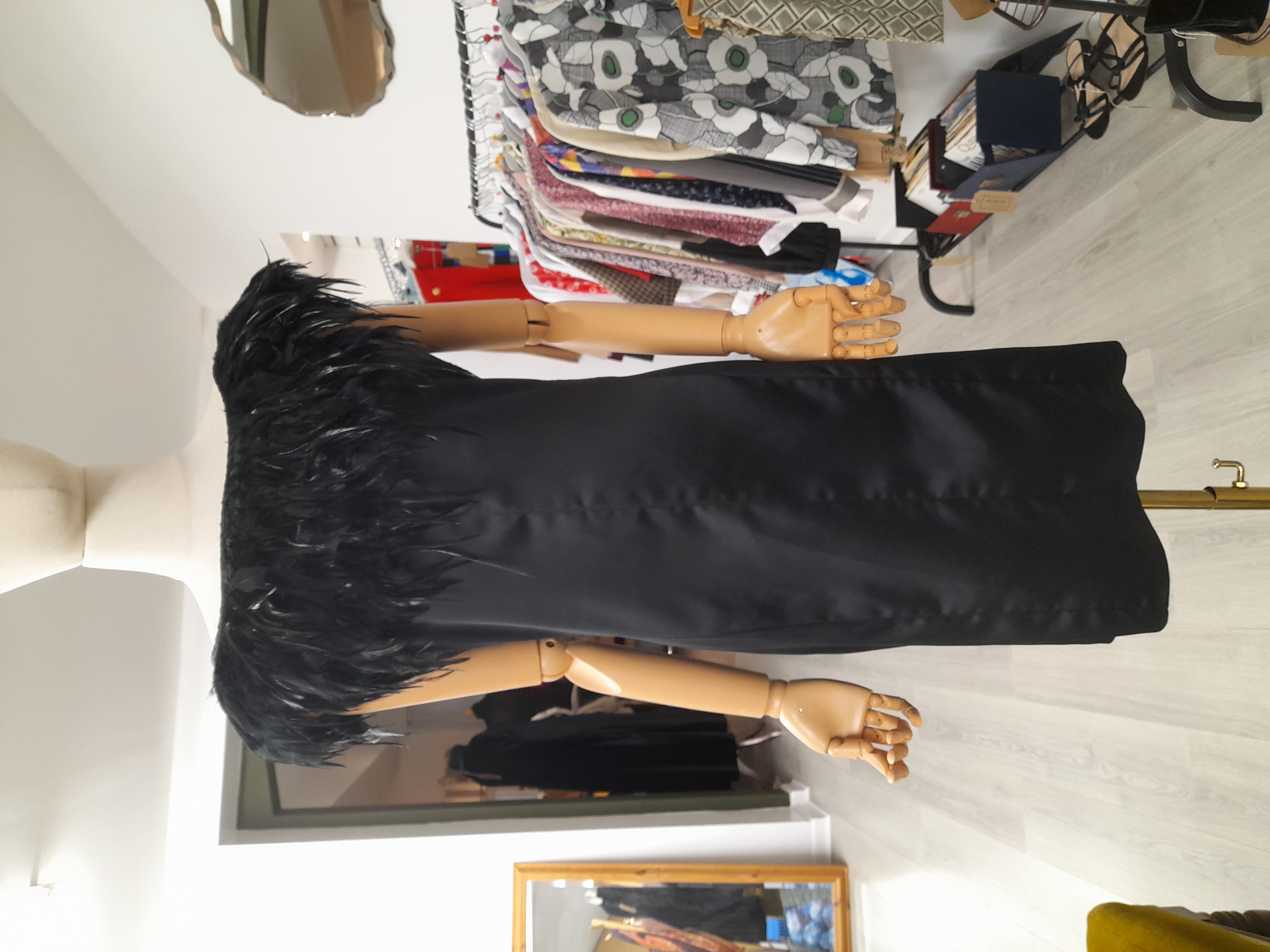 Next Signature Mini Black Dress, Size 18 