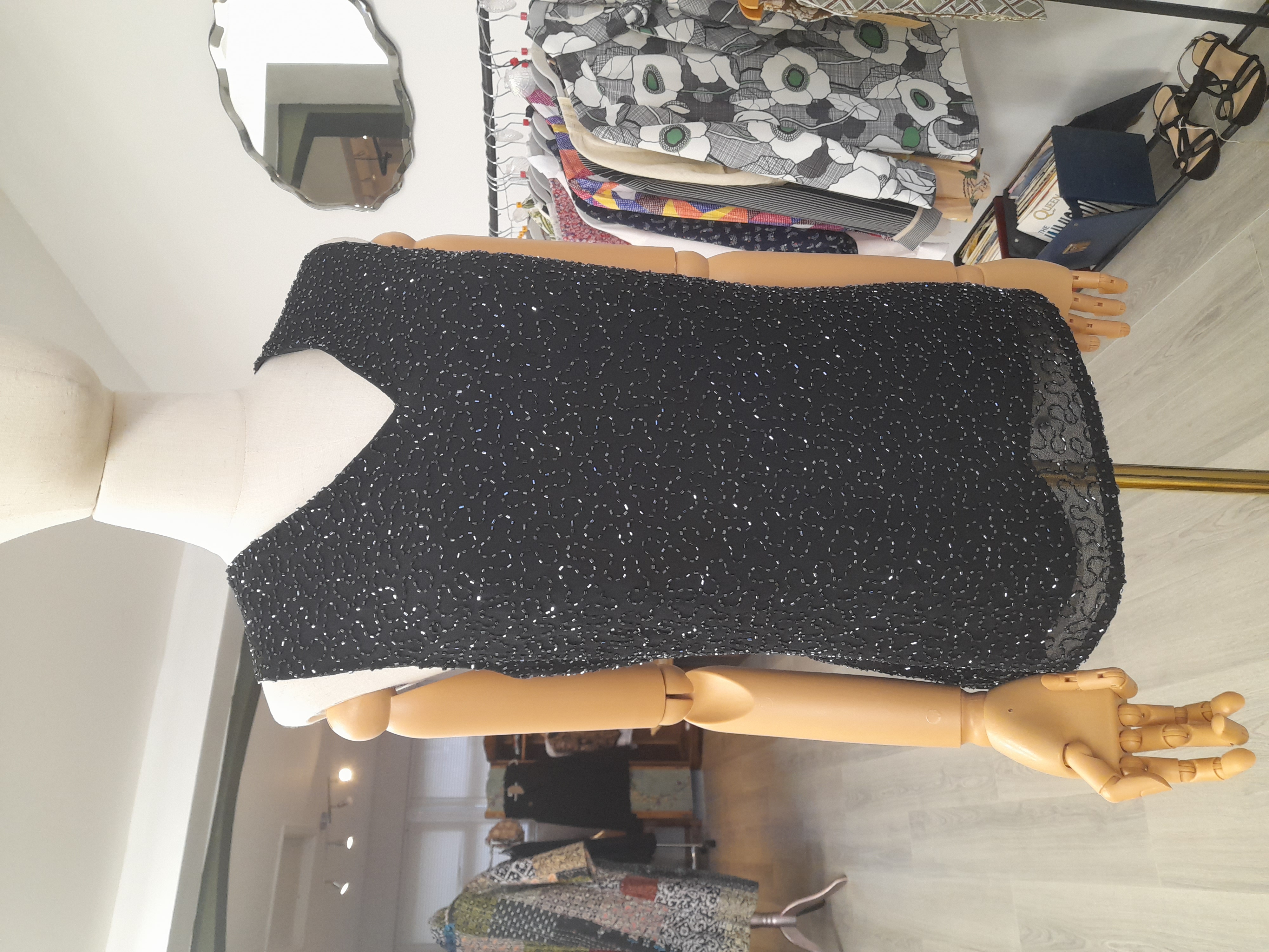 Vintage Marina Bresler Blouse, Size L 