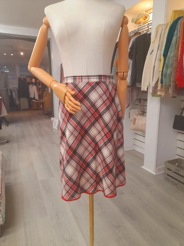 Vintage Hammer wool mini skirt, Size S