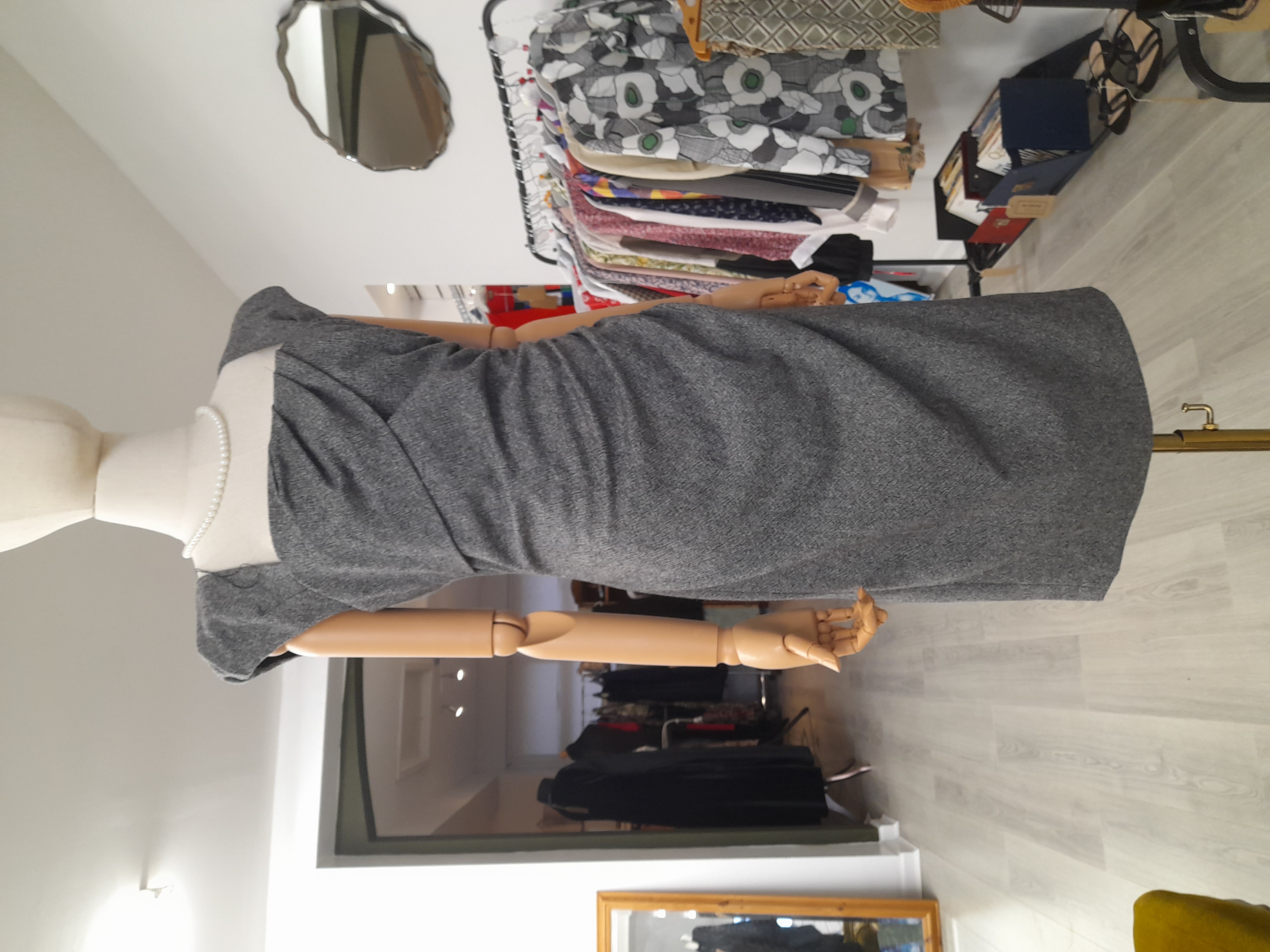 L. K Bennett Knee Length Wool Dress, Size 12