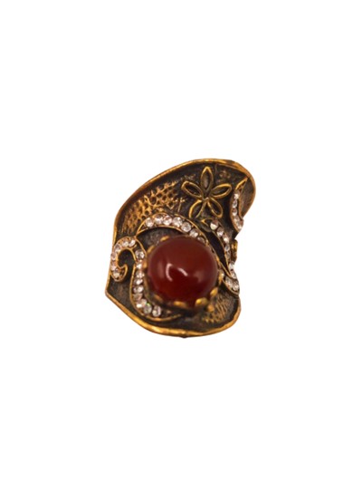 Vintage-style cocktail ring, Size P1/2 - Q1/2