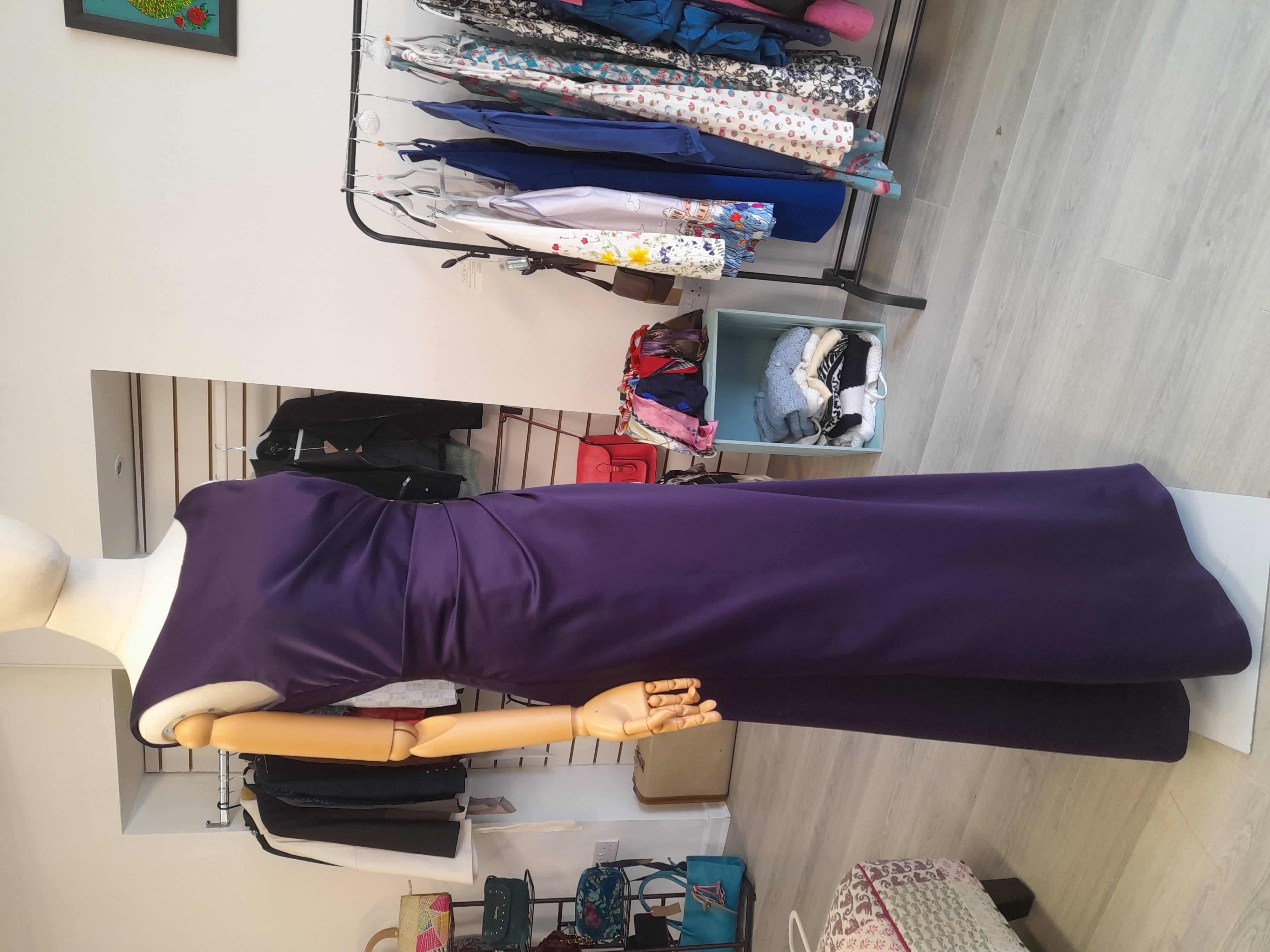 Impression Bridal Purple evening/ occasion / prom/ bridesmaid dress, Size 8
