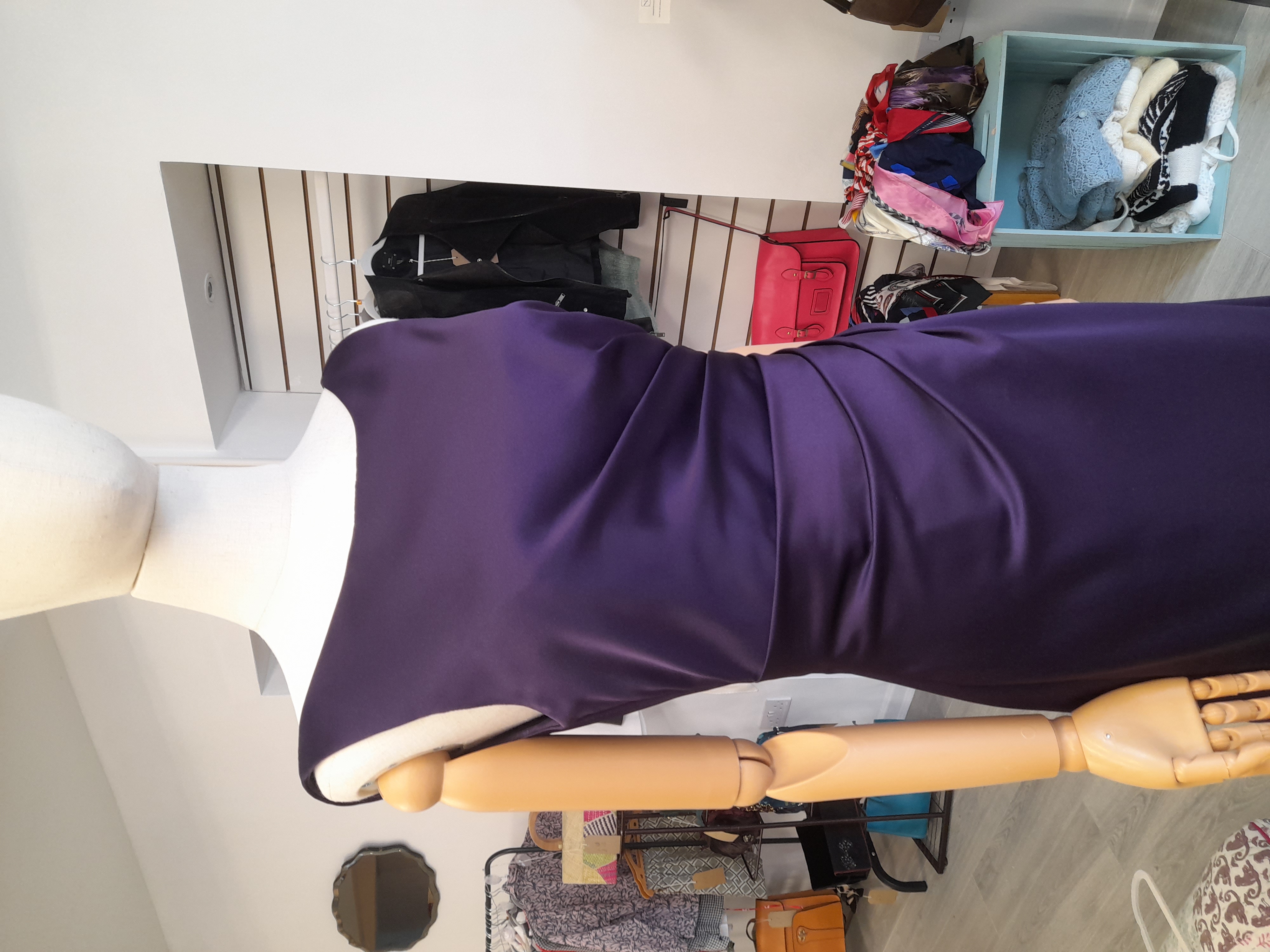 Impression Bridal Purple evening/ occasion / prom/ bridesmaid dress, Size 8