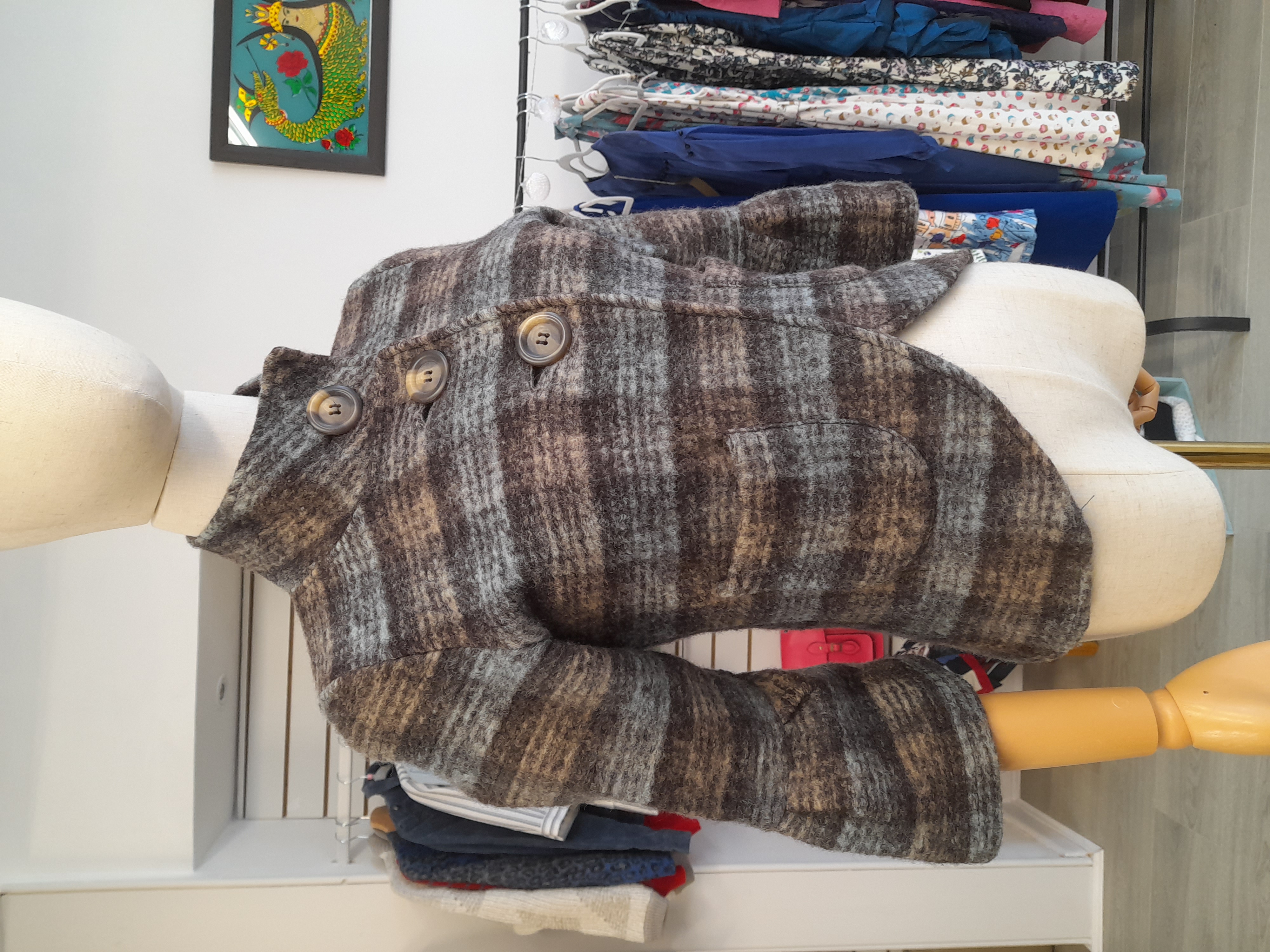 Next Wool Blend XS Mini Jacket 