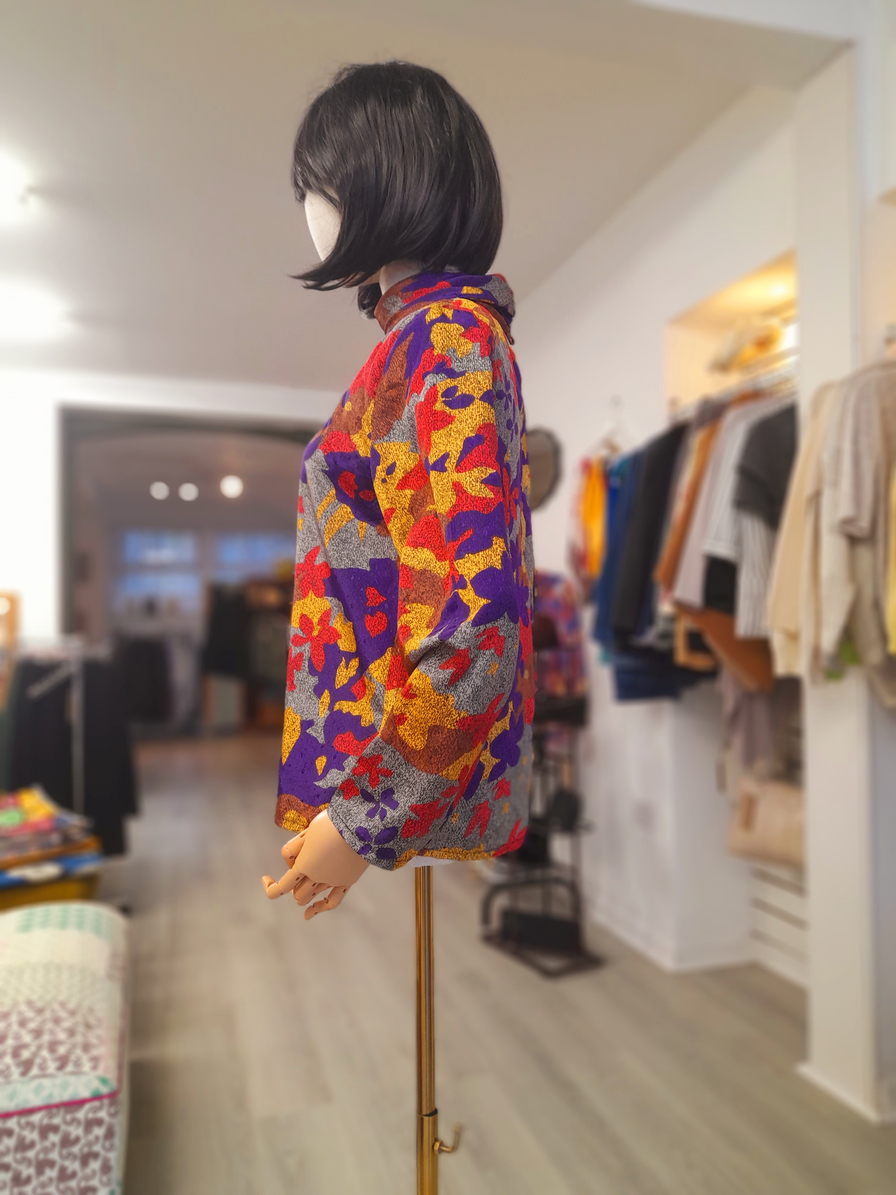 Vintage 80s Beaujolais Blouse, Size M to L 