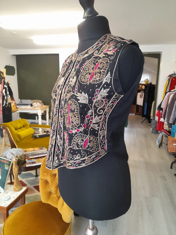 Vintage Hand made Waistcoat, Size 8 to 10  
