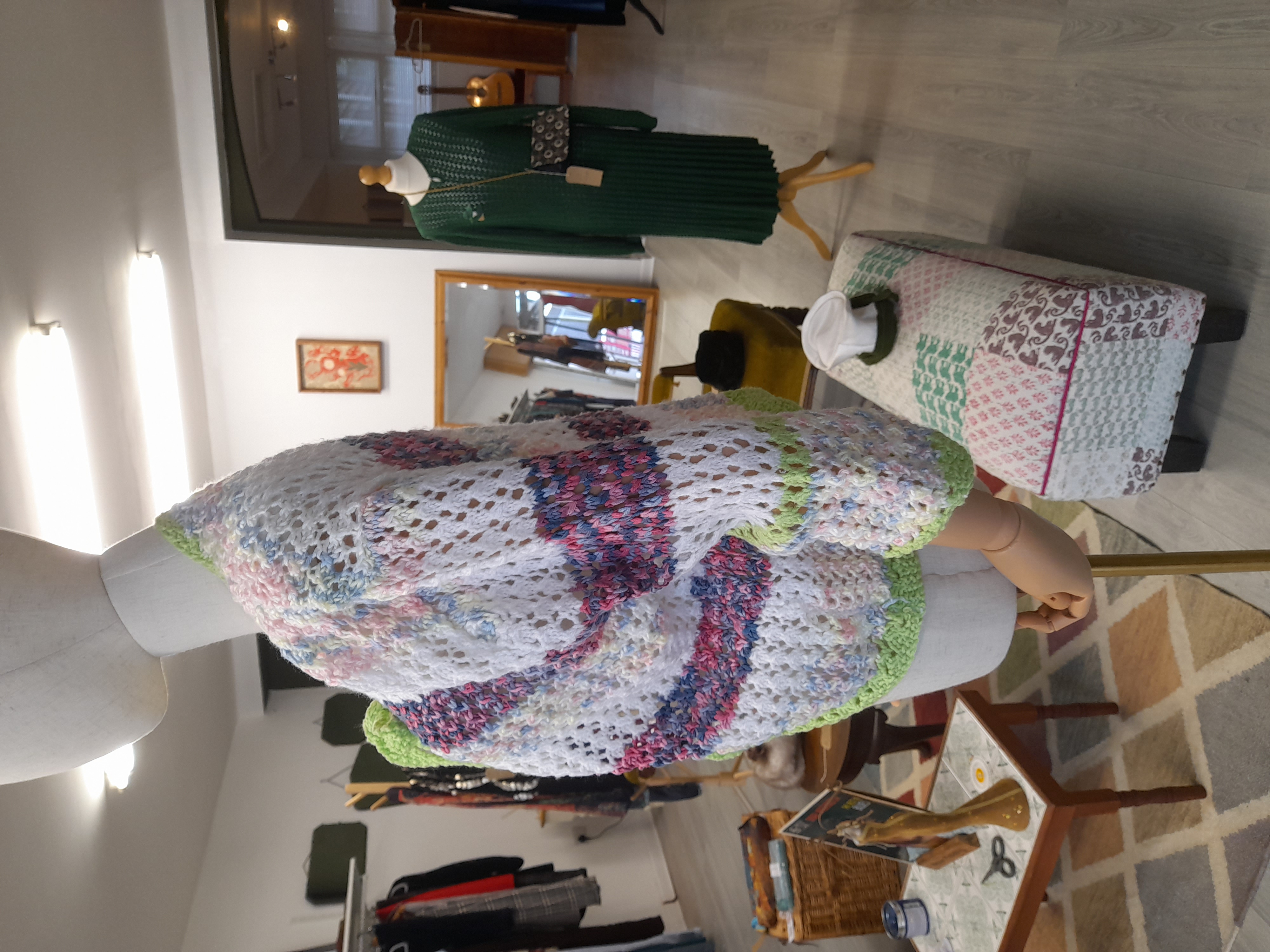 Vintage hand knitted cardigan 