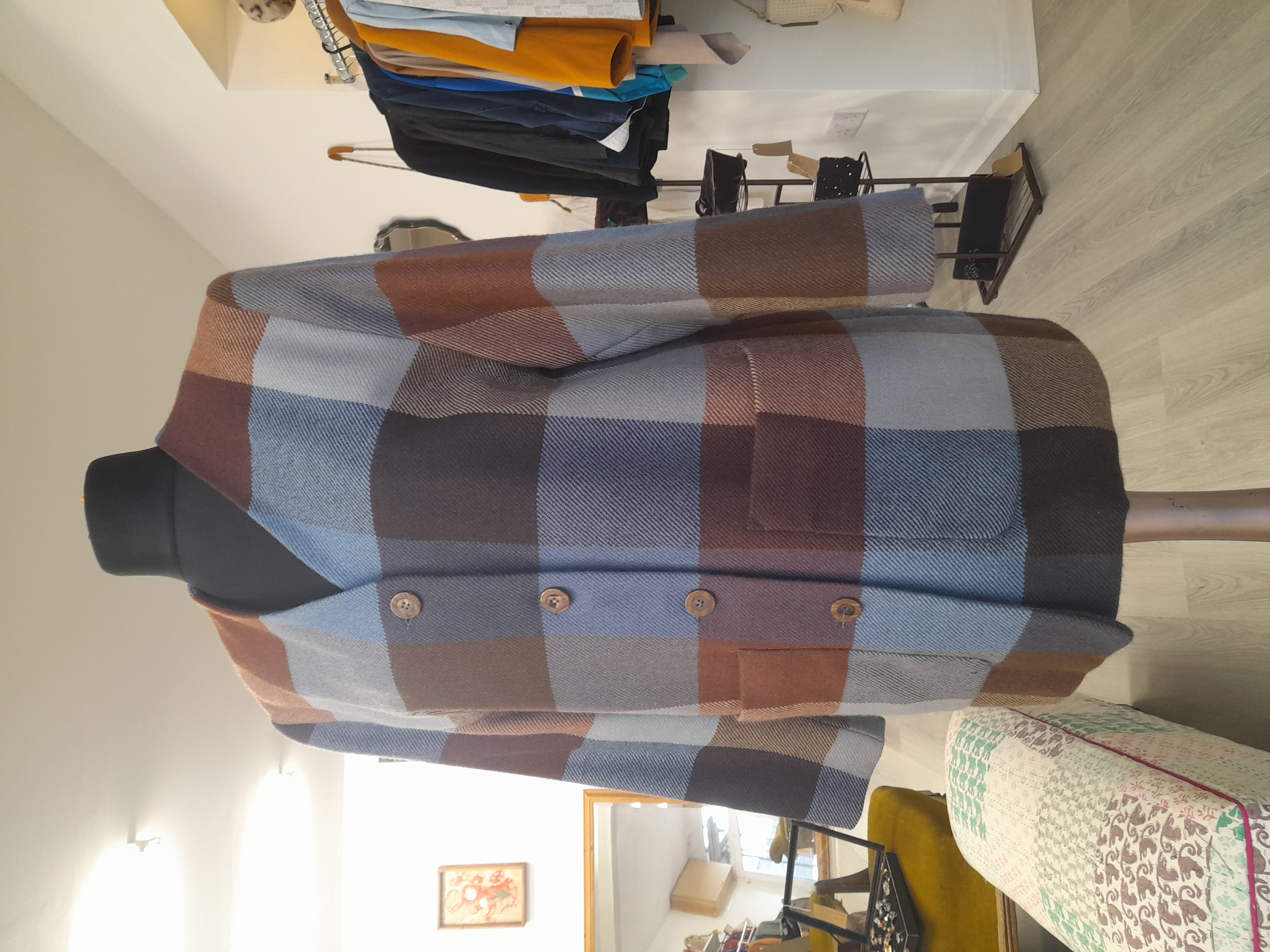 Vintage Wool Kello Blazer Jacket, Size 12 