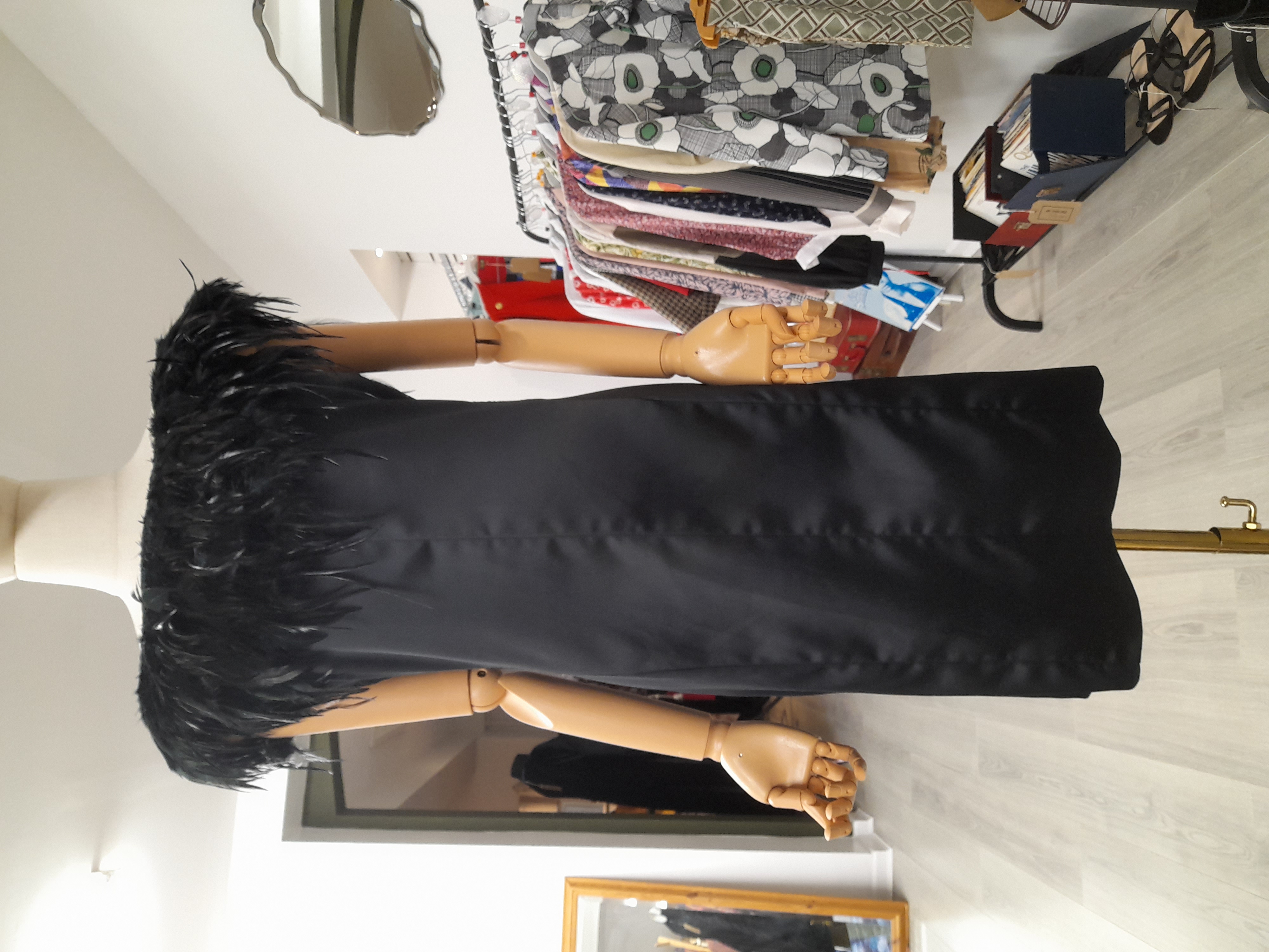 Next Signature Mini Black Dress, Size 18 