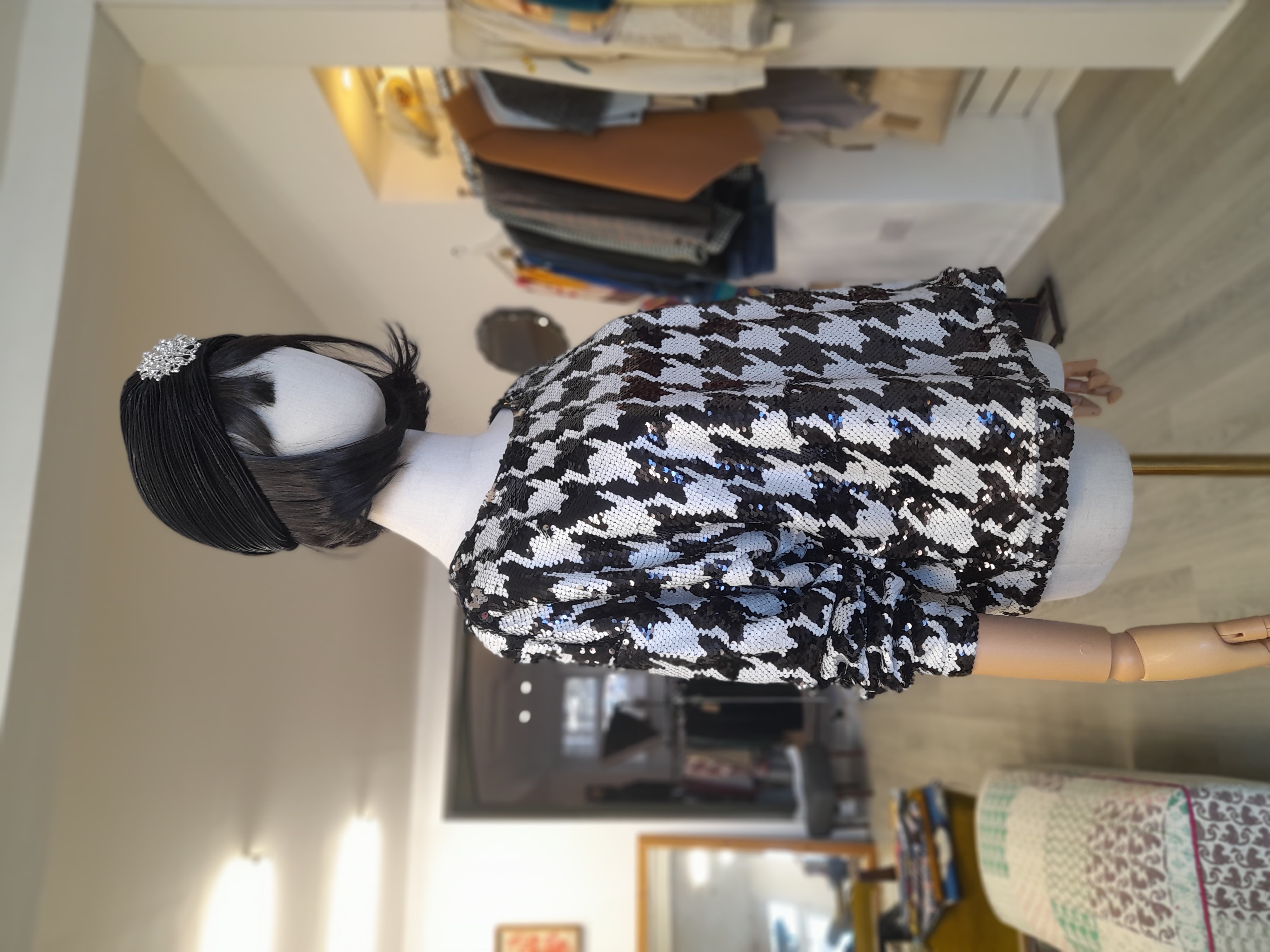 BNWT Michelle Keegan Sequin Top, Size 12